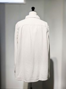 OUTERKNOWN M's CHROMA BLANKET SHIRT (OFF WIHTE)