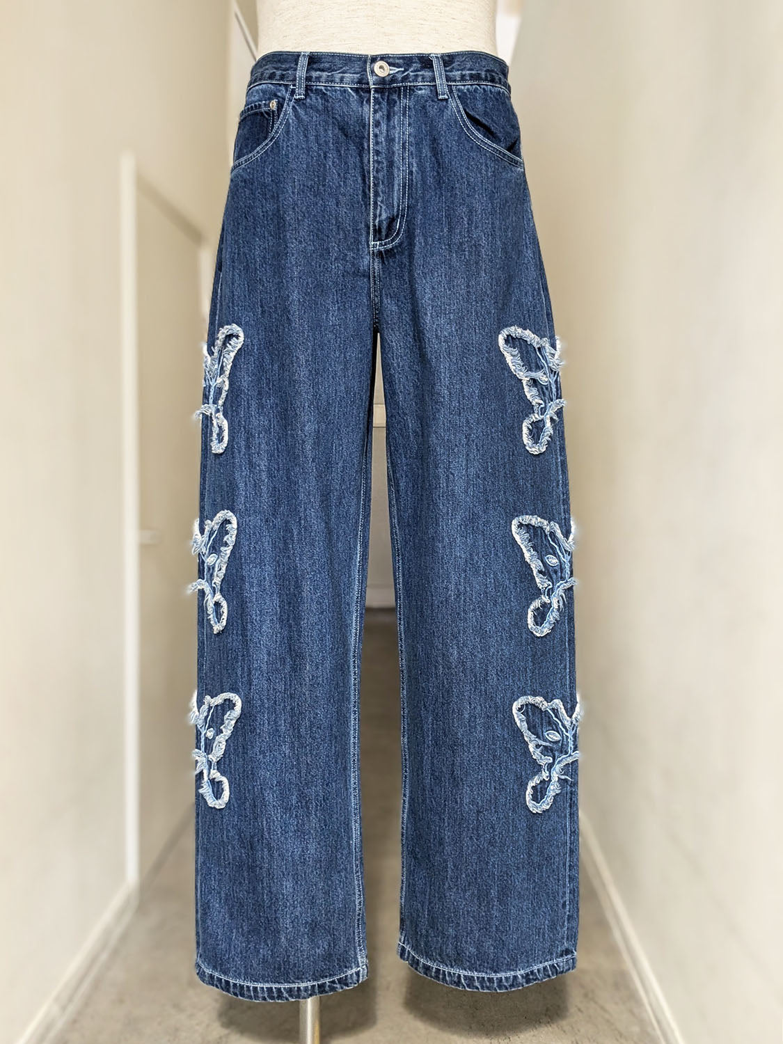 P.A.M ALTO BUTTERFLY JEANS