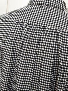 Porter Classic ROLL UP FLANNEL GINGHAM CHECK SHIRT