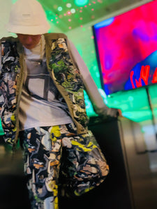 P.A.M LUNACY CARGO MESH PANT