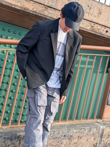N.HOOLYWOOD 2251-JK22-001 BUTTONLESS JACKET