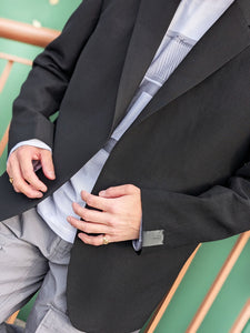 N.HOOLYWOOD 2251-JK22-001 BUTTONLESS JACKET