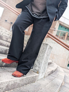 N.HOOLYWOOD 2251-PT20-001 TUCKED PANTS
