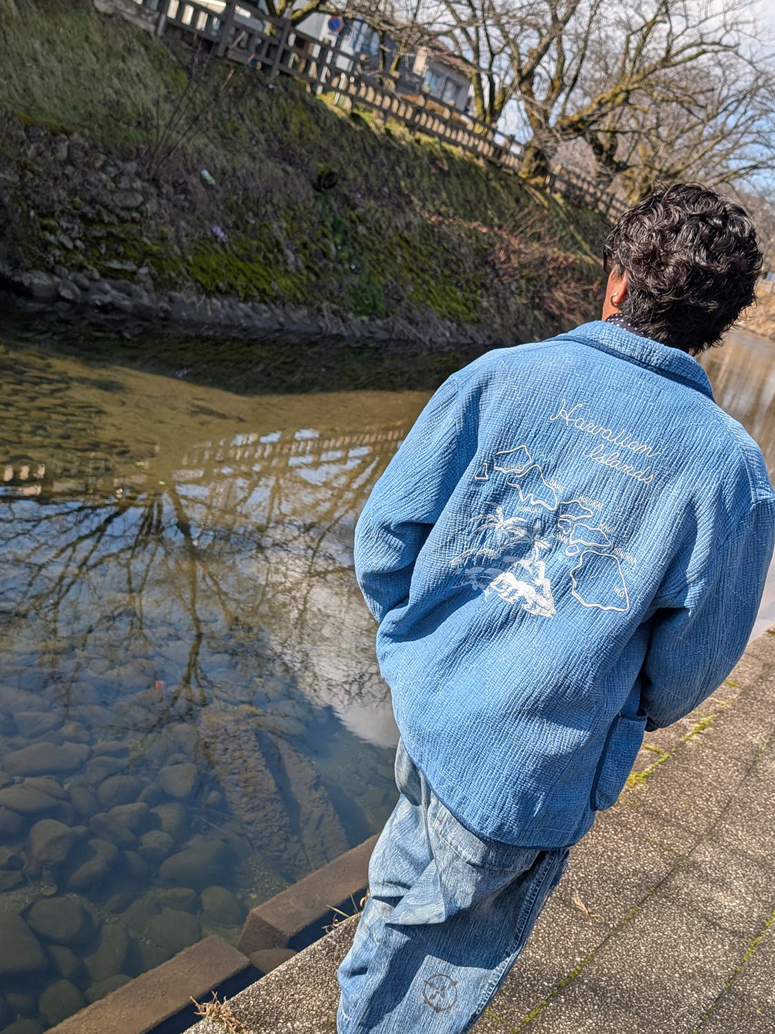 Porter Classic NEW SASHIKO LIGHT OLD HAWAII FRENCH JACKET