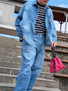 N.HOOLYWOOD 9251-BL08-007 DENIM SHIRT BLOUSON