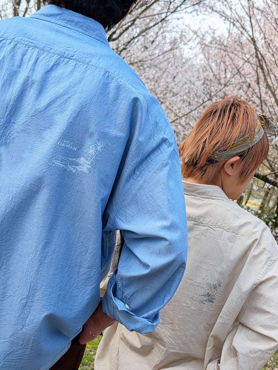 Porter Classic ROLL UP CHAMBRAY SHIRT
