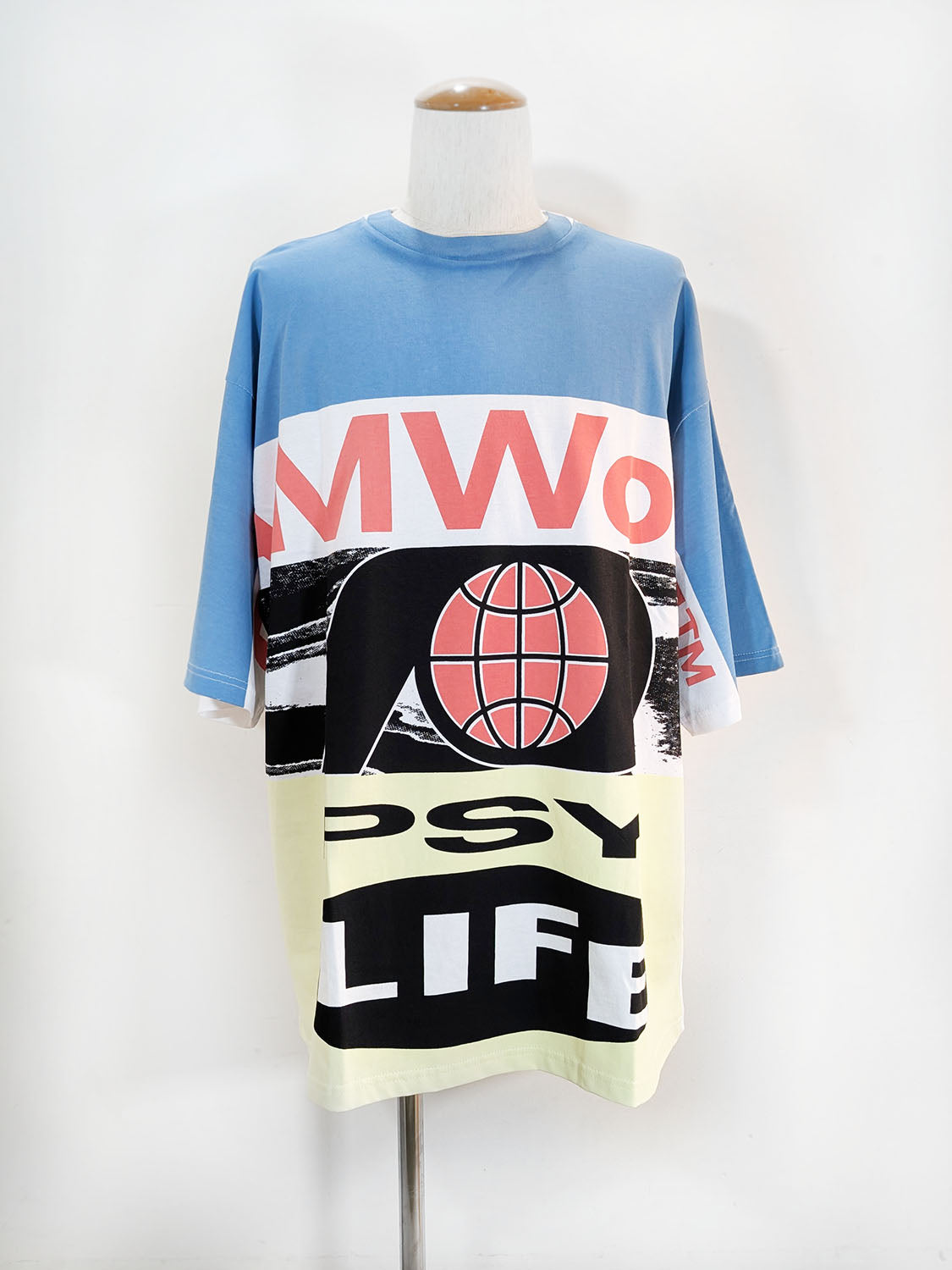 P.A.M PSY LYF FLAG OVERSIZED TEE