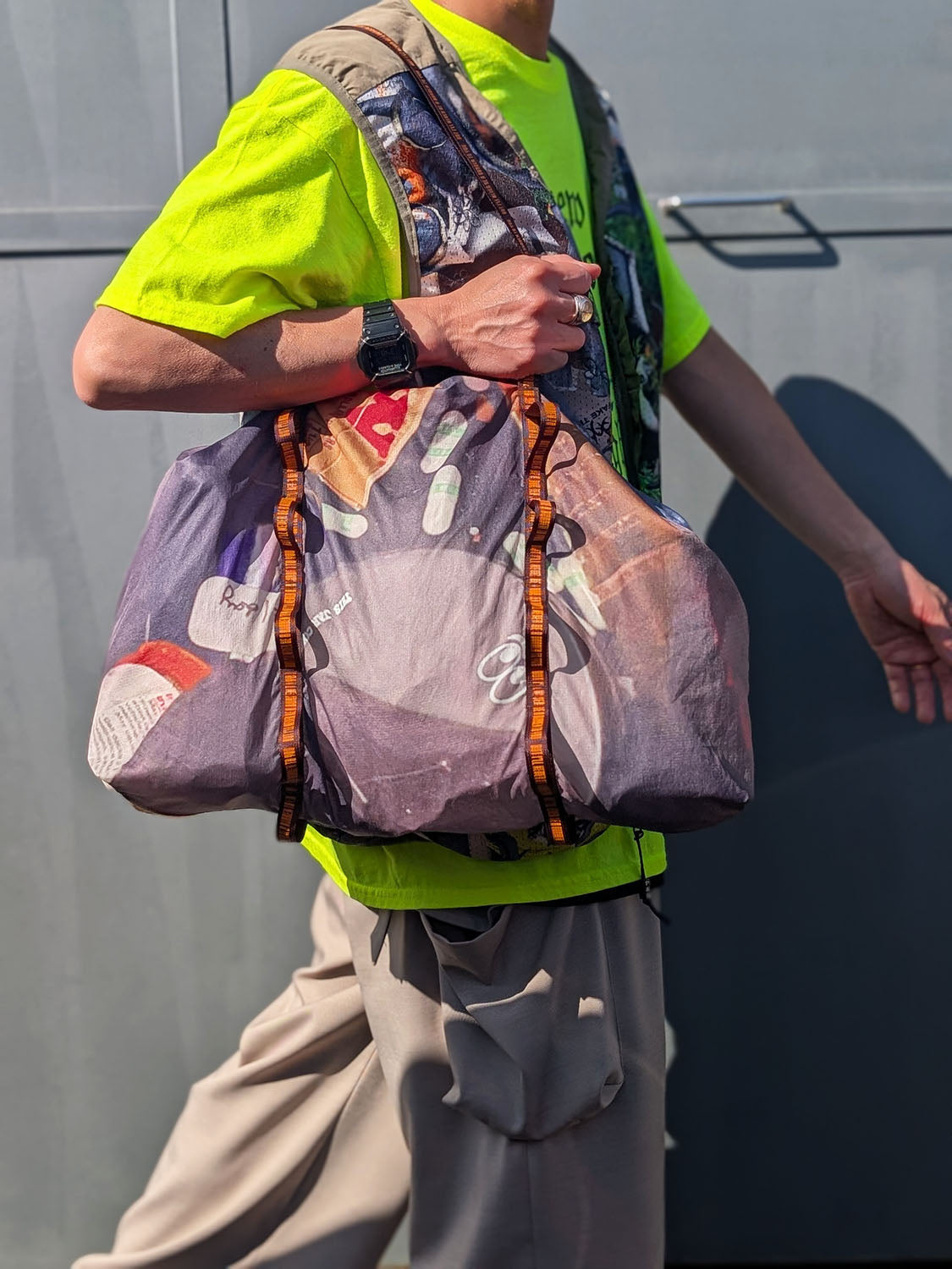 P.A.M INFORMATION FLOW TOTE BAG