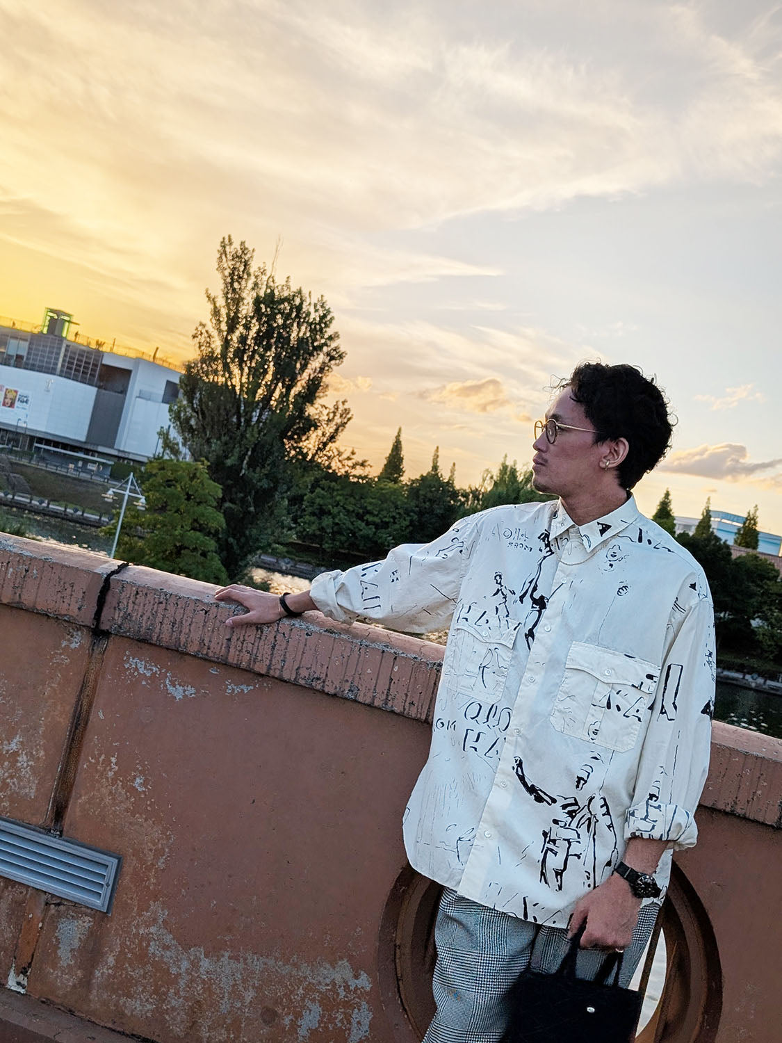 Porter Classic ROLL UP HAWAIIAN OUTDOOR SHIRT