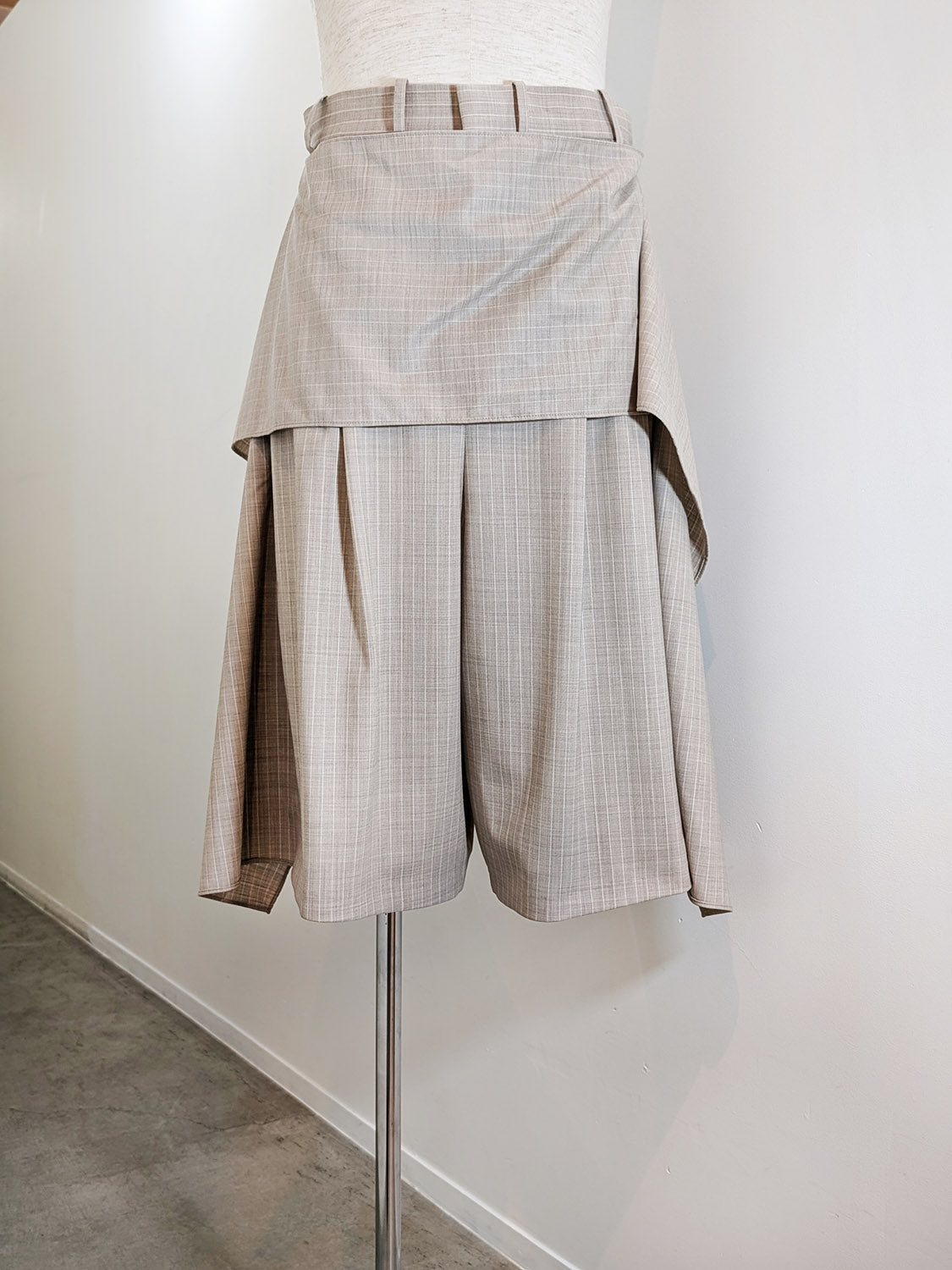 HED MAYNER PIN STRIPED WOOL STRETCH SPT