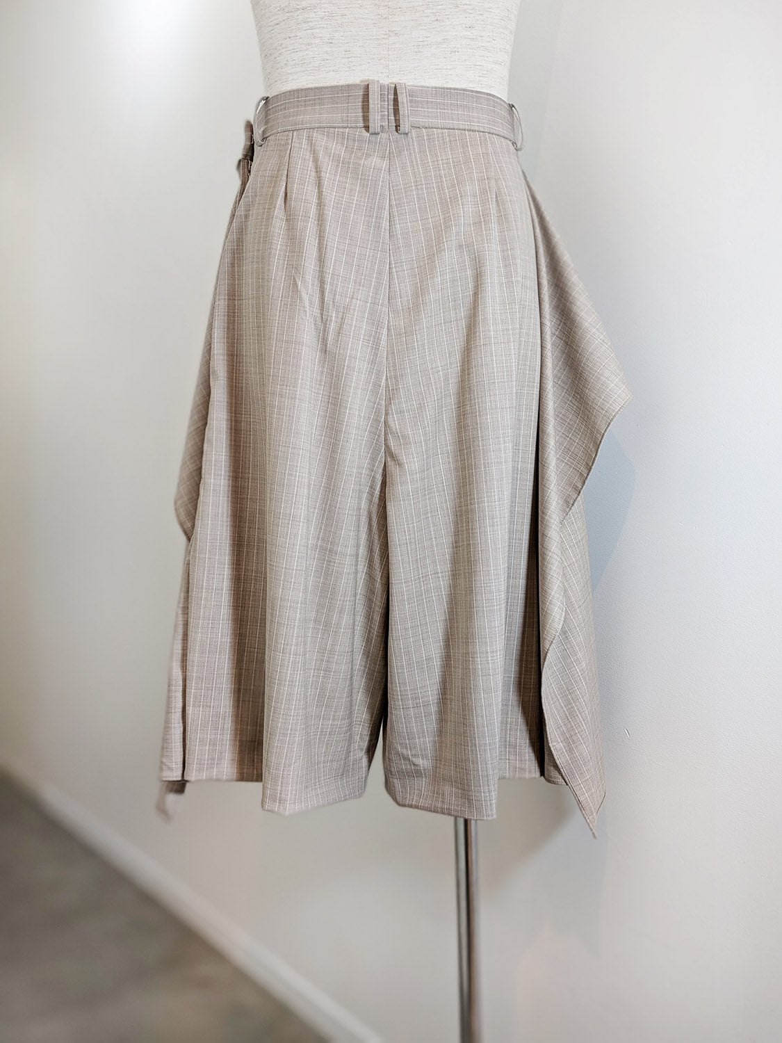 HED MAYNER PIN STRIPED WOOL STRETCH SPT