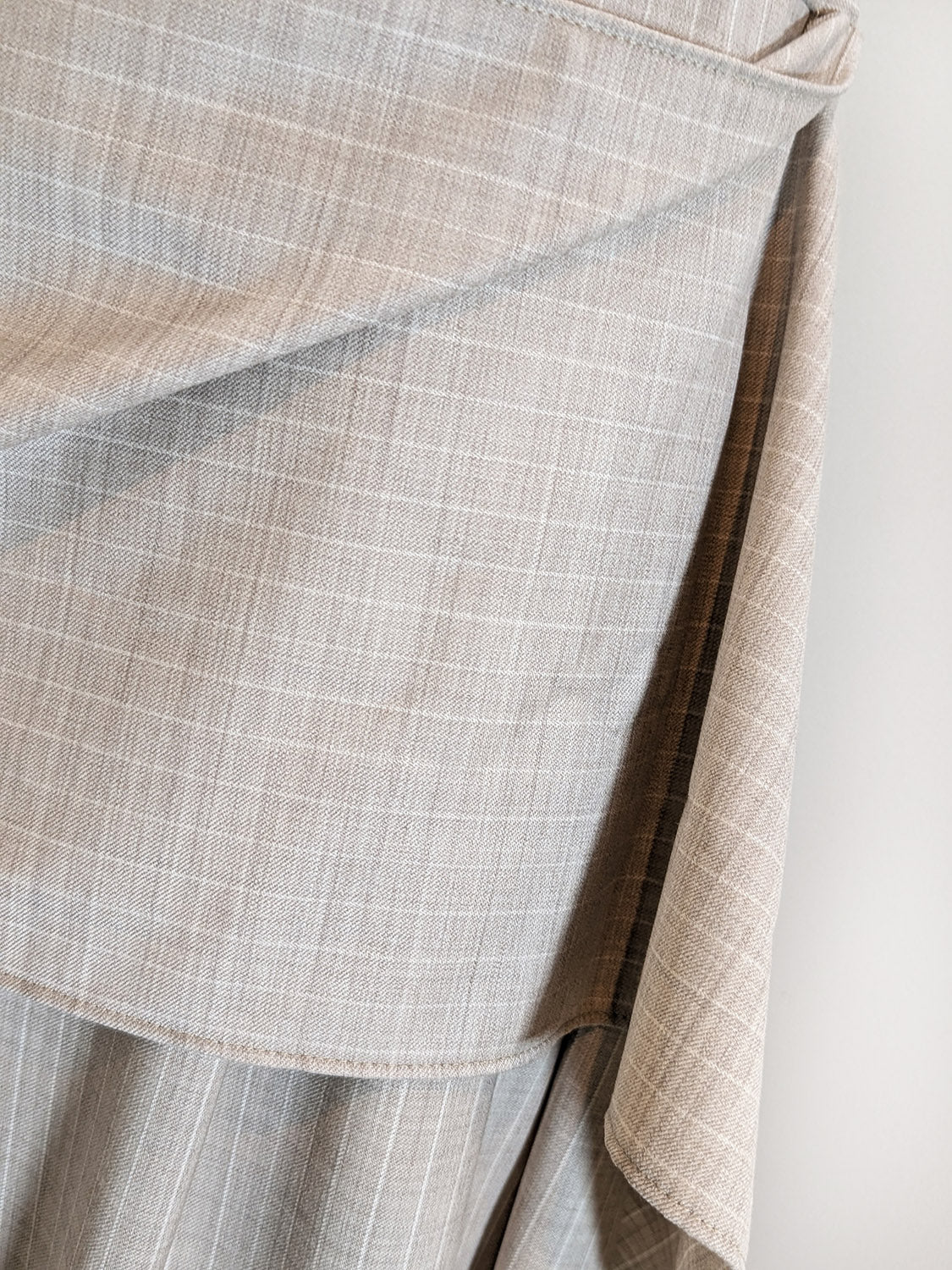 HED MAYNER PIN STRIPED WOOL STRETCH SPT