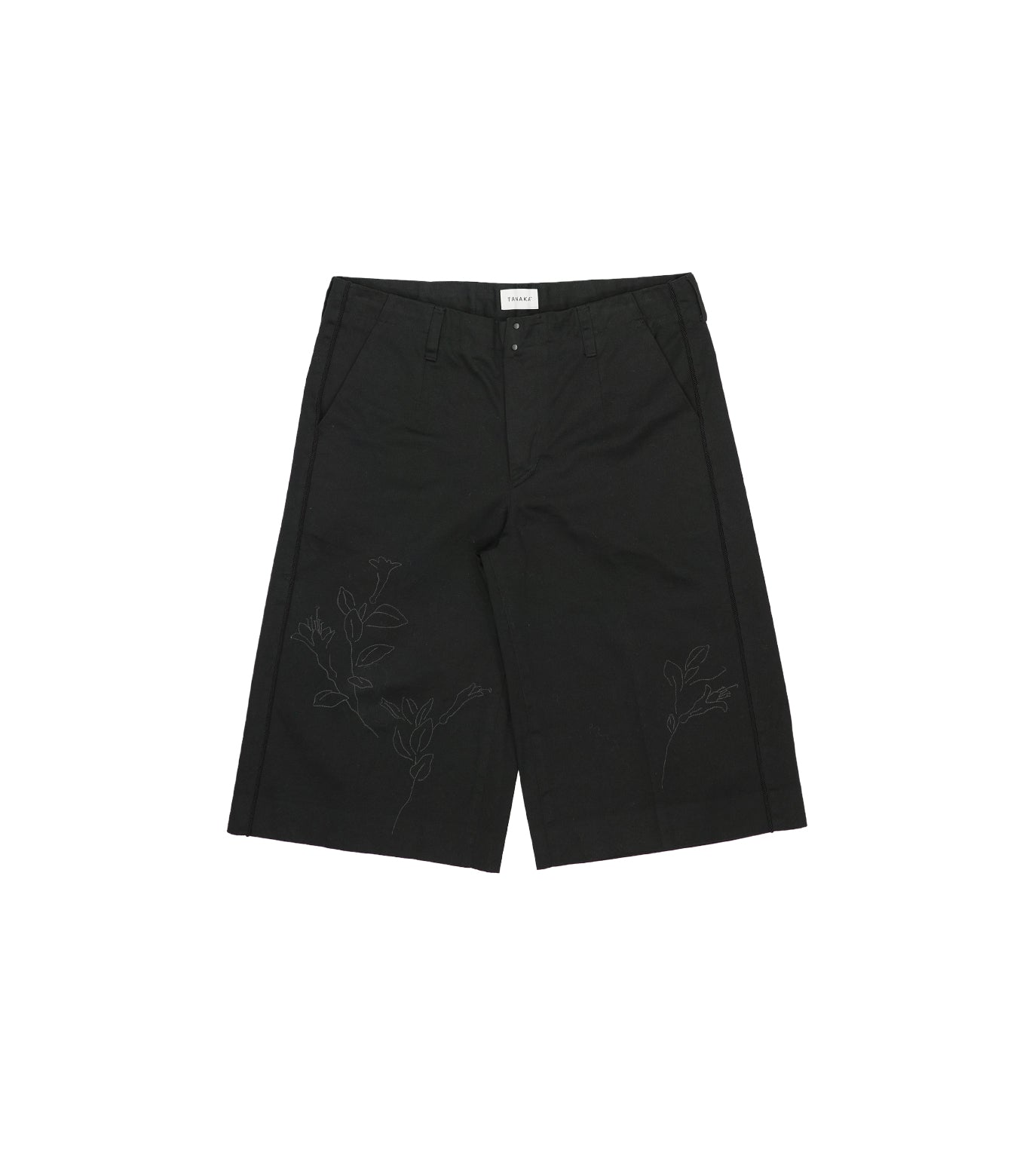 TANAKA  ST-253-BKE THE SHORTS (BLACK EMBROIDERY)