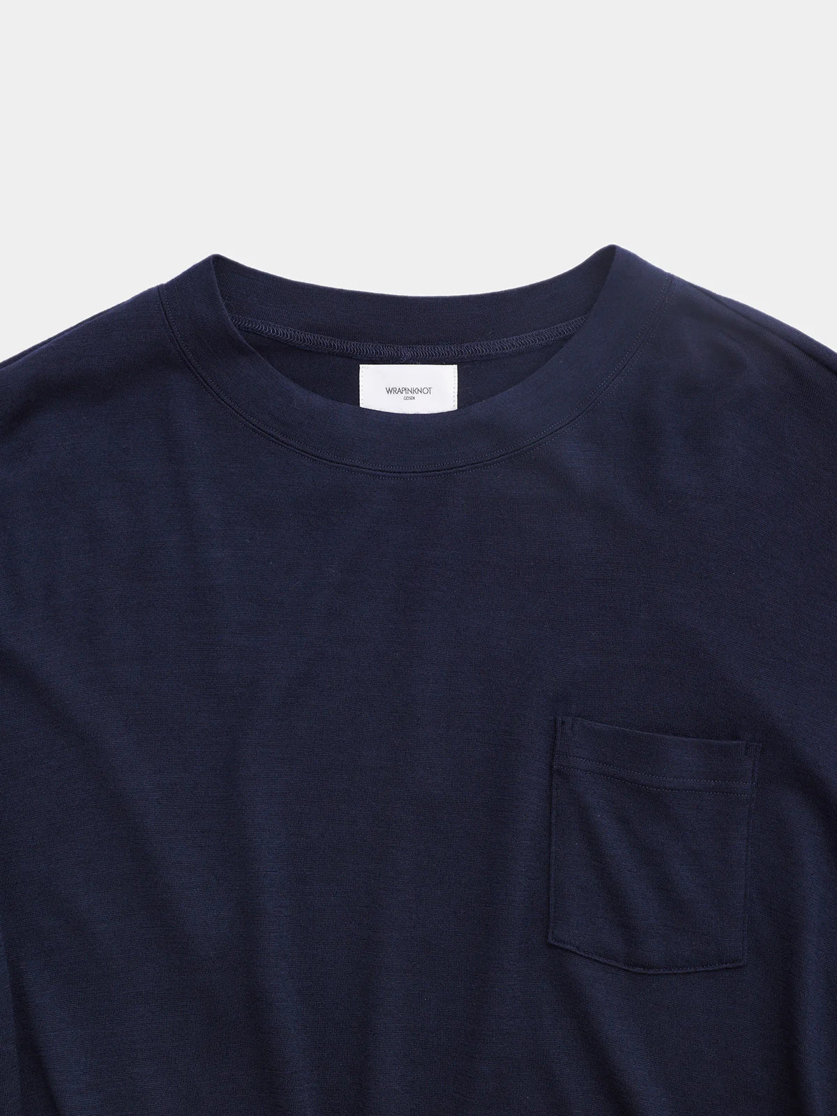 WRAPINKNOT【MCS01・OVERSIZE POCKET T-Shirt】