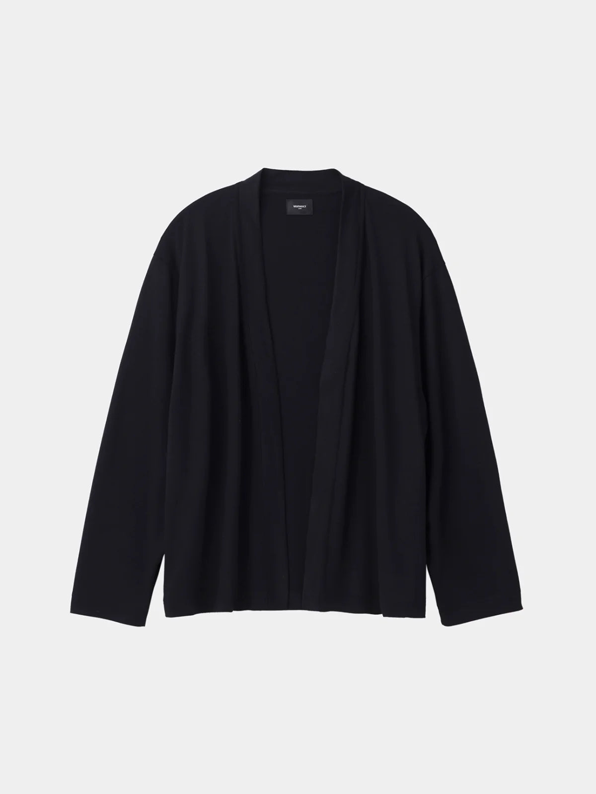 WRAPINKNOT【MCS10・BUTTON-LESS CARDIGAN】