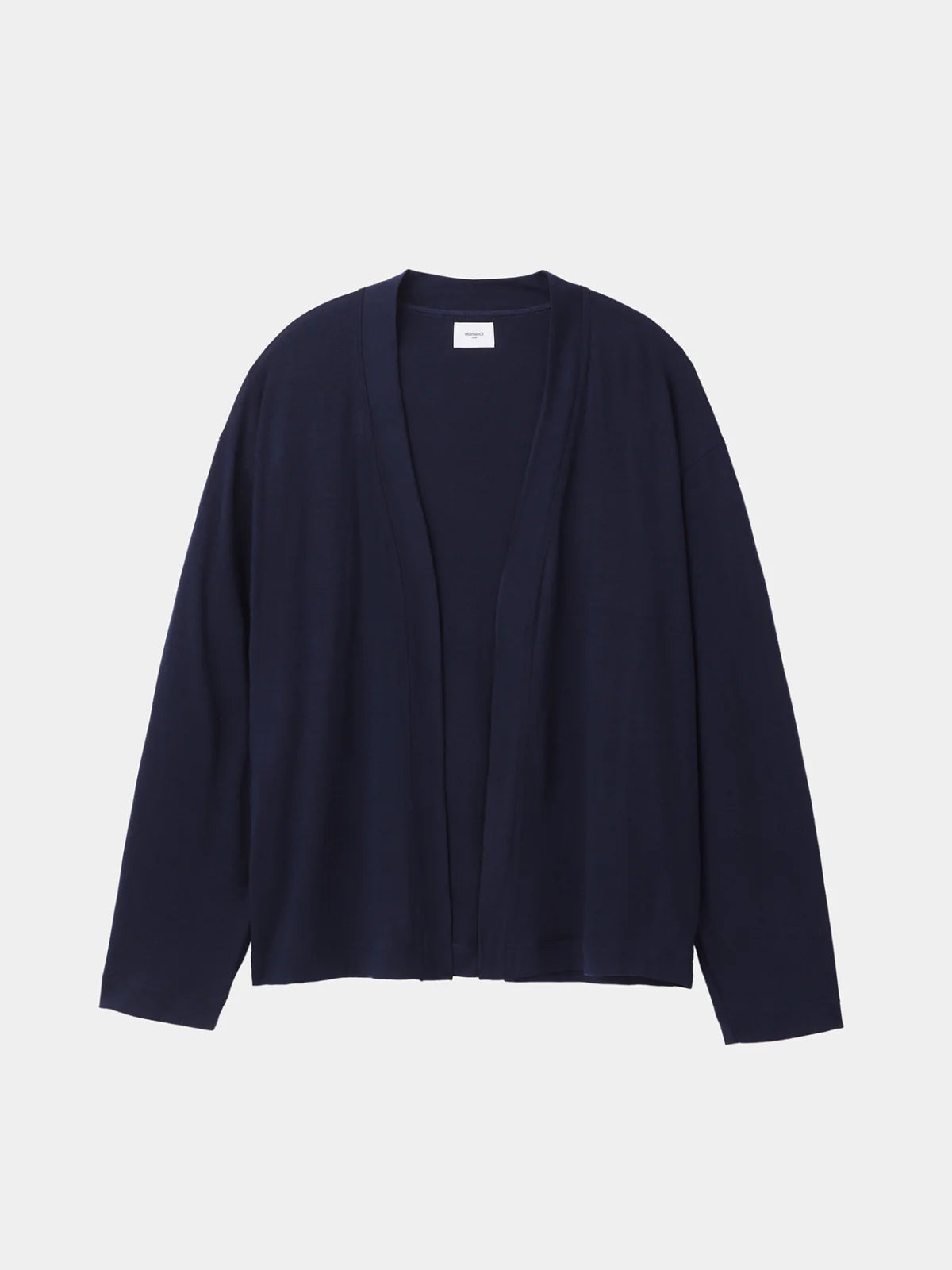 WRAPINKNOT【MCS10・BUTTON-LESS CARDIGAN】