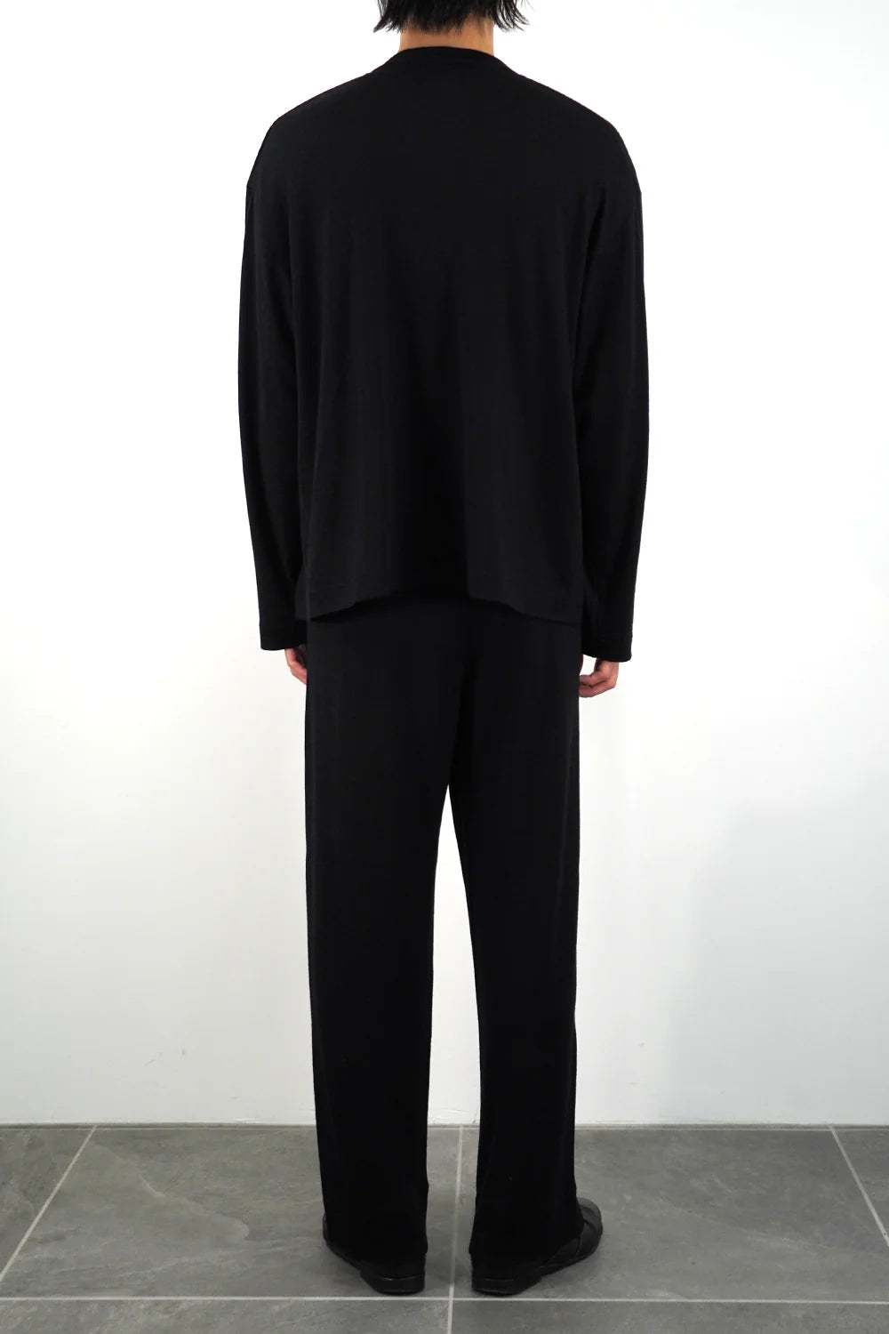 WRAPINKNOT【MCS10・BUTTON-LESS CARDIGAN】