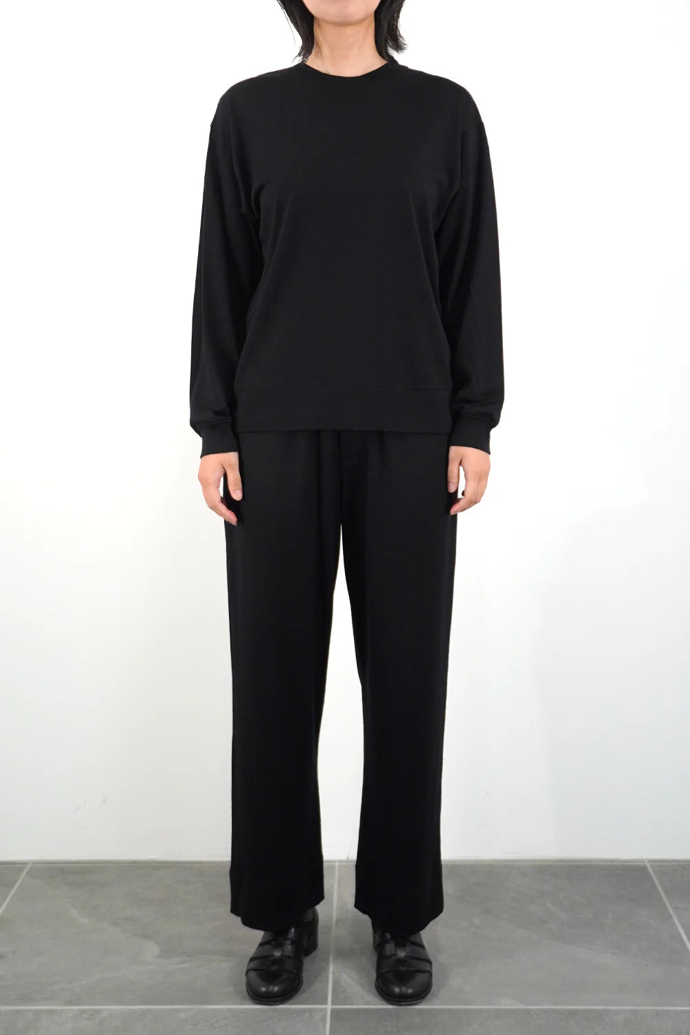 WRAPINKNOT【MCS03・L/S OVERSIZED T-SHIRT】