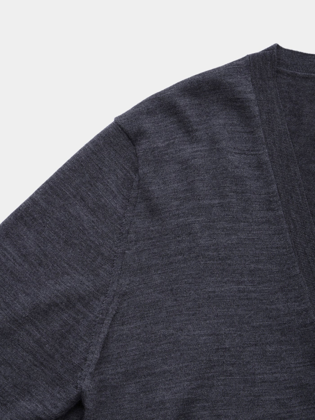 WRAPINKNOT【WK326・LCD03 WOOL HIGH-GAUGE KNIT L/S V-NECK CARDIGAN】