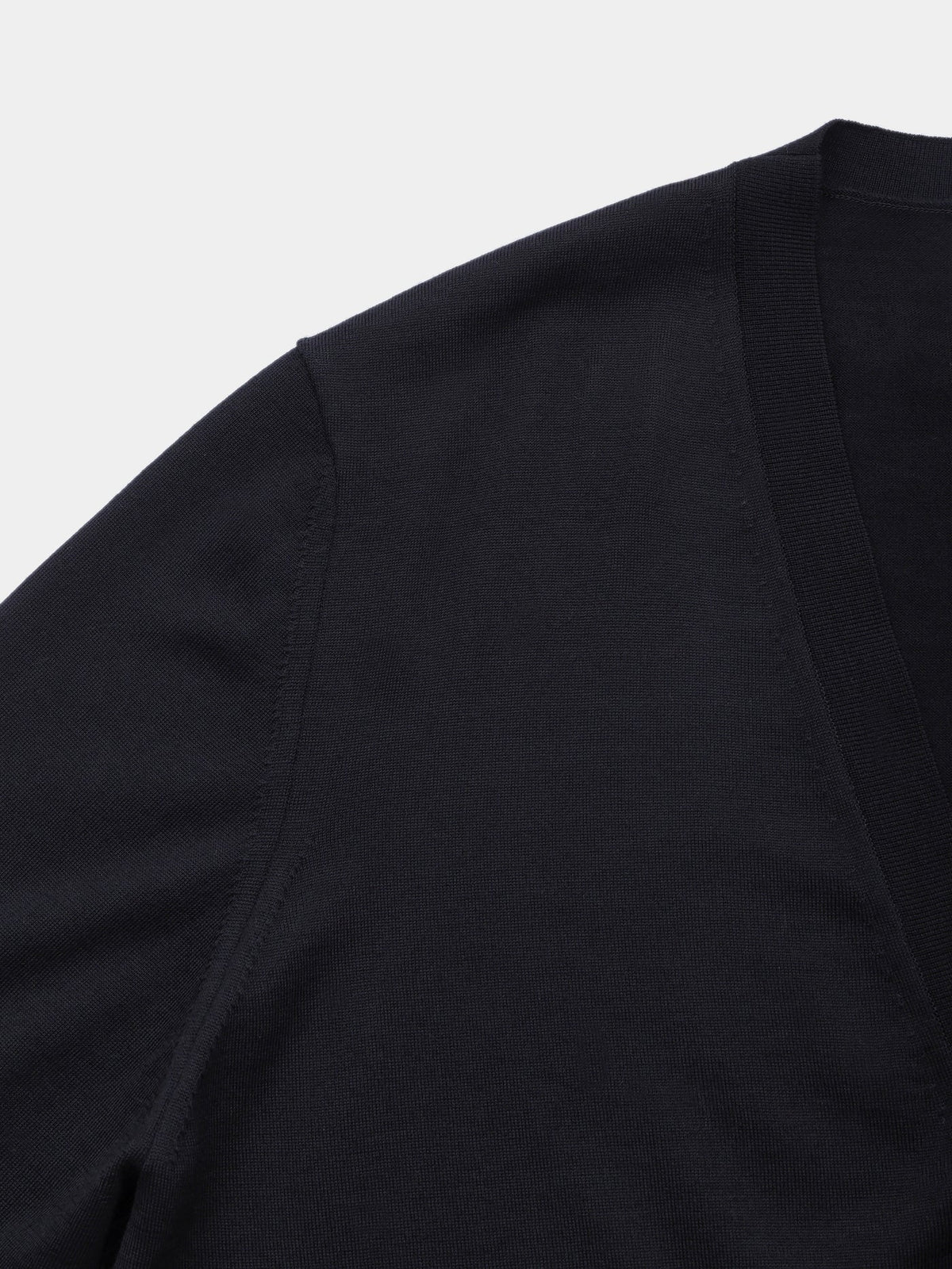 WRAPINKNOT【WK326・LCD03 WOOL HIGH-GAUGE KNIT L/S V-NECK CARDIGAN】