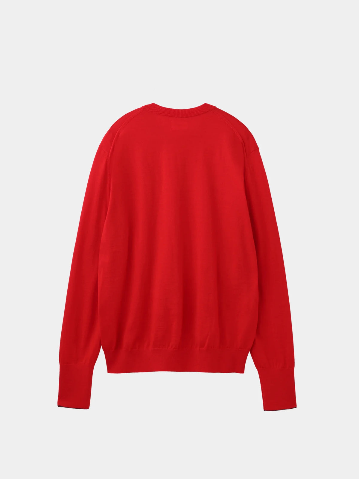 WRAPINKNOT【WK326・LPO04 WOOL HIGH-GAUGE KNIT L/S CREW-NECK PO】