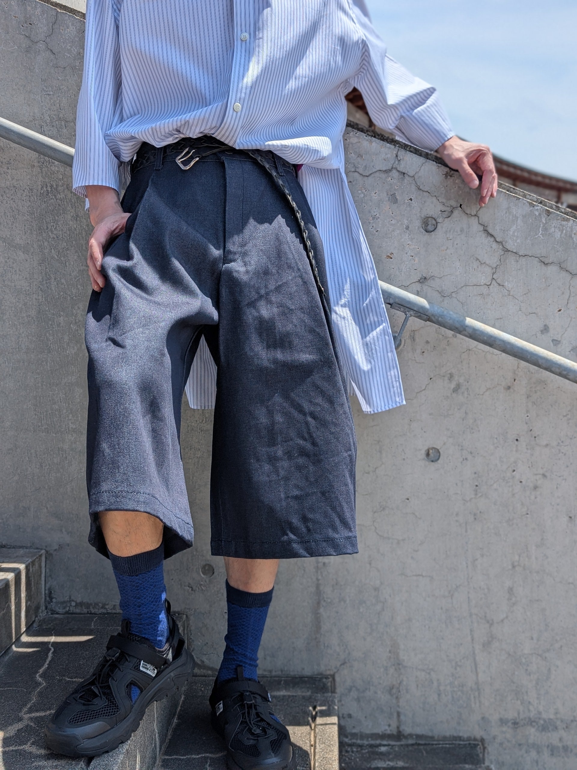 SEVENTH DENIM BERMUDA JORTS