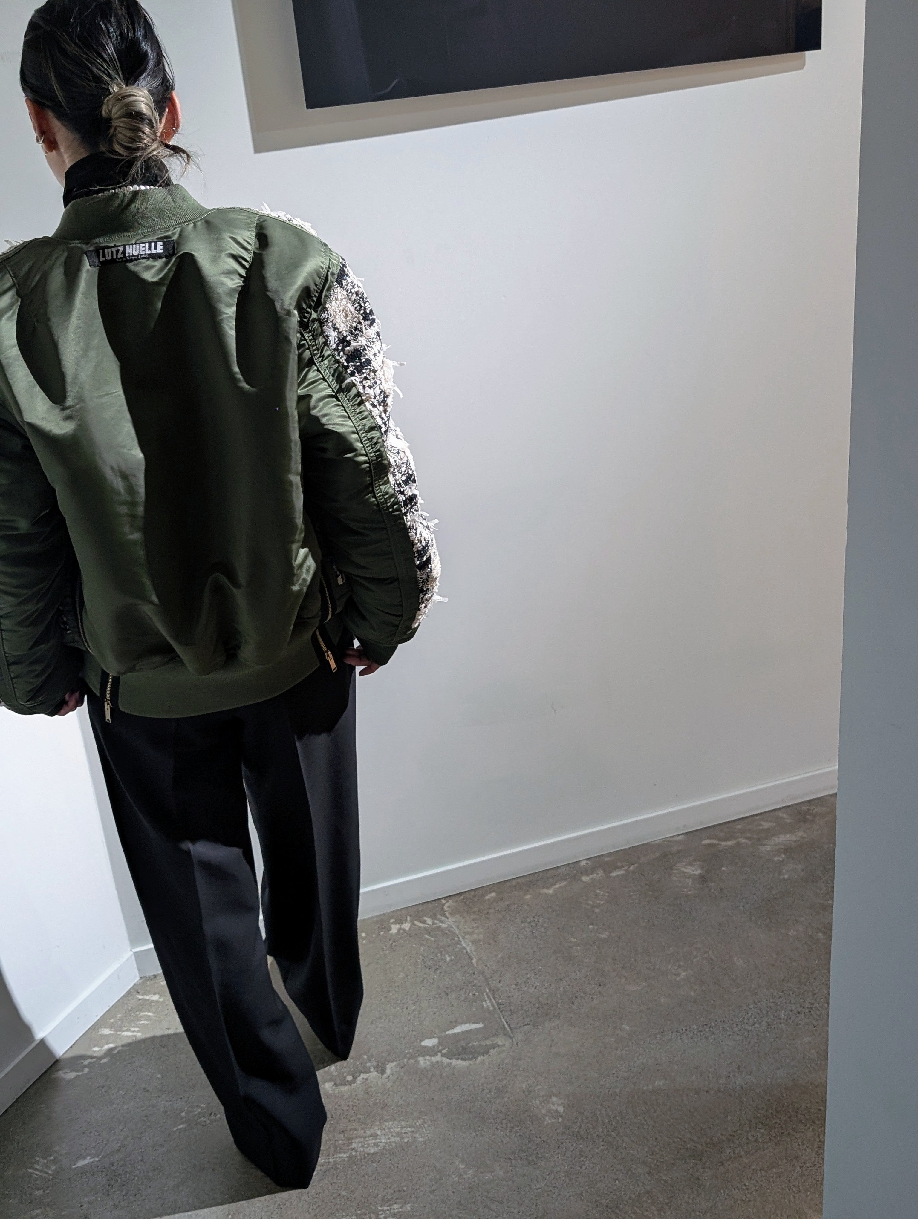 LUTZ HUELLE  PATCH BOMBER V2