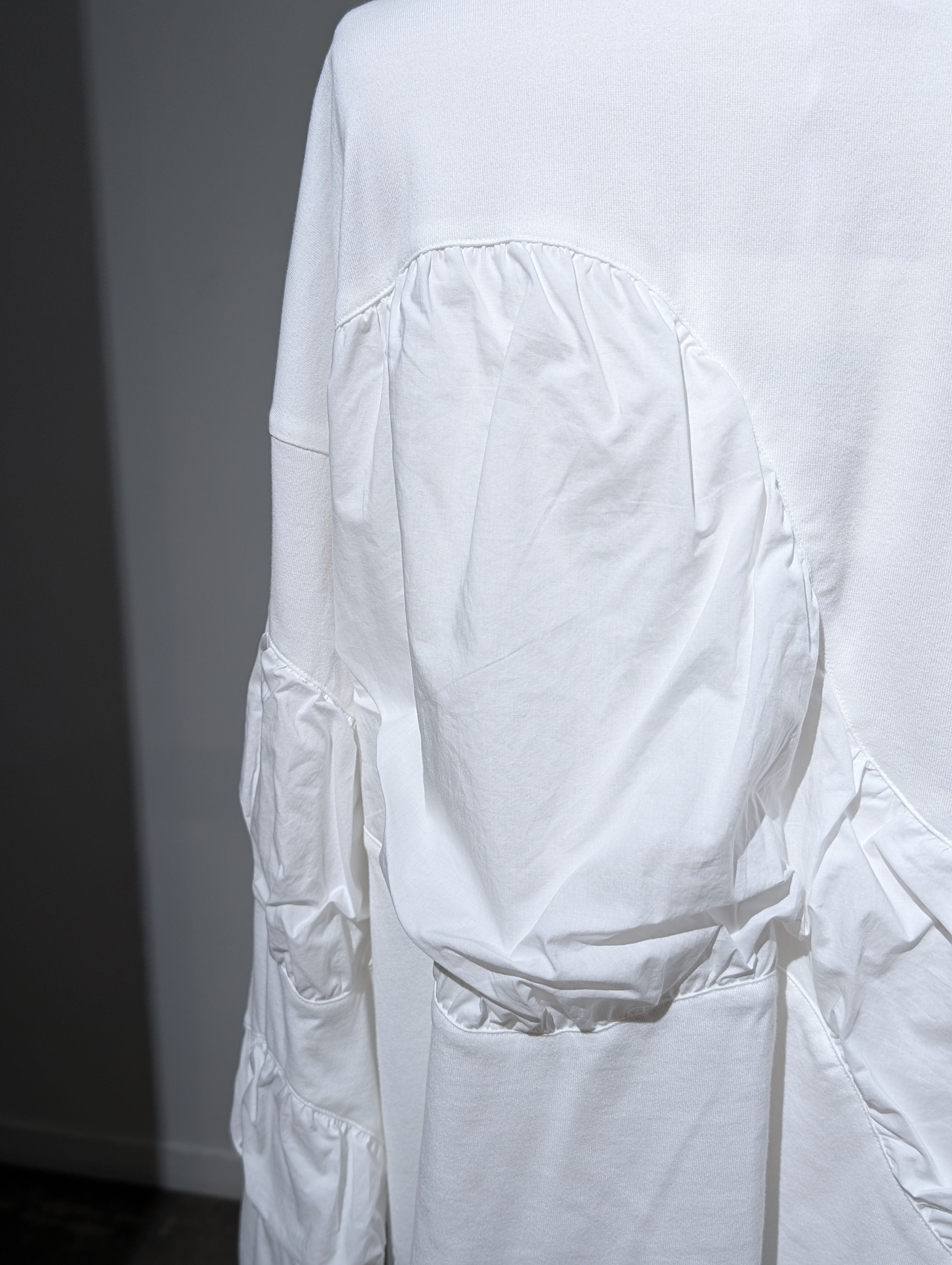 ENFOLD  PUFF-VOLUME LONG-SLEEVE-T-SHIRT