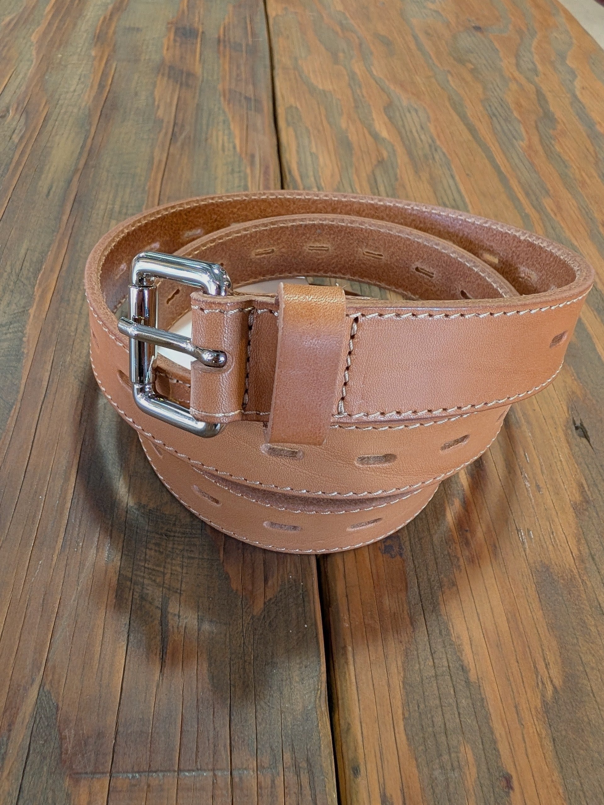 HED MAYNER LEATHER BELT