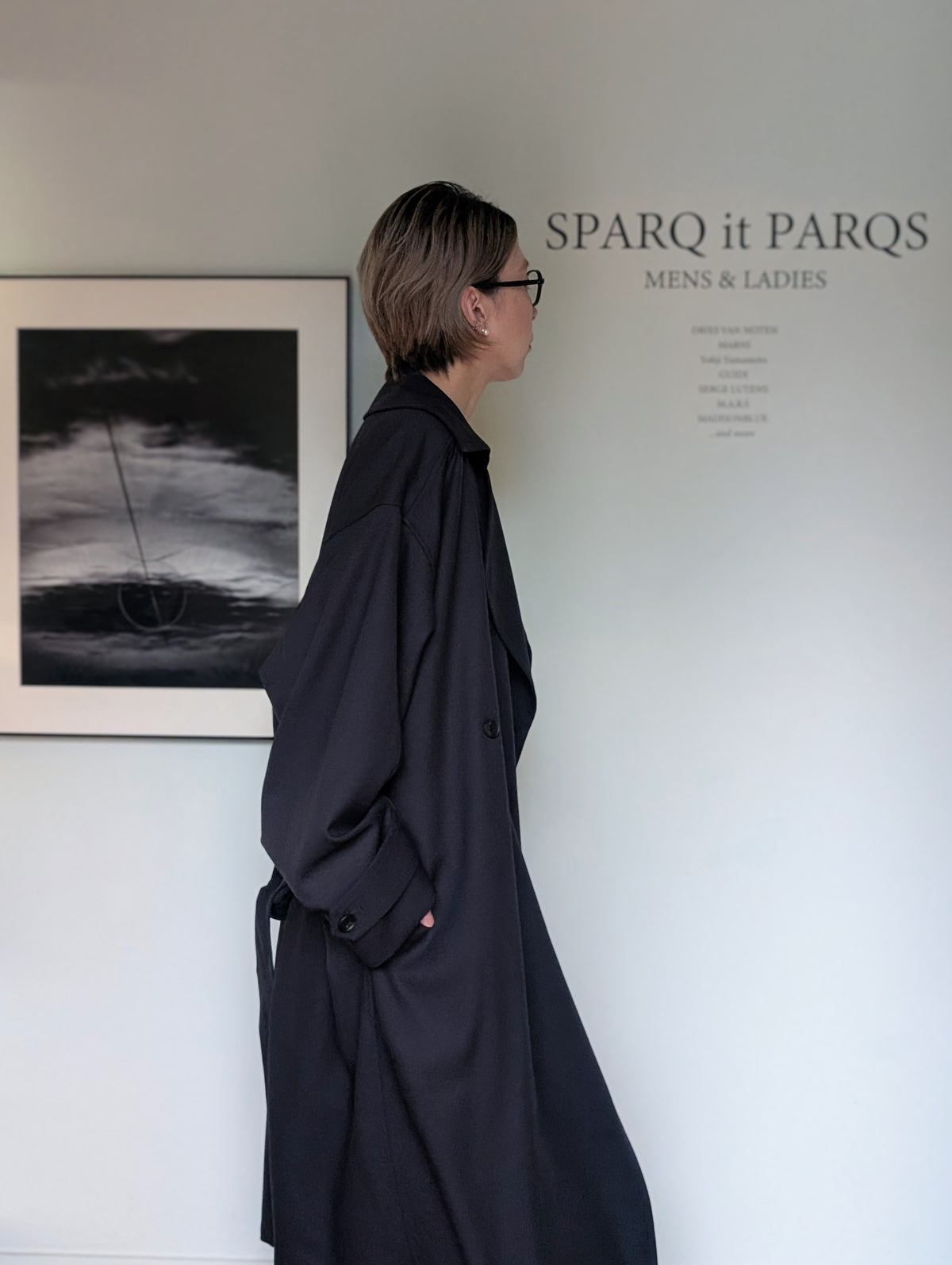 AEHRR 【091 Draping Oversize Wrap Coat】