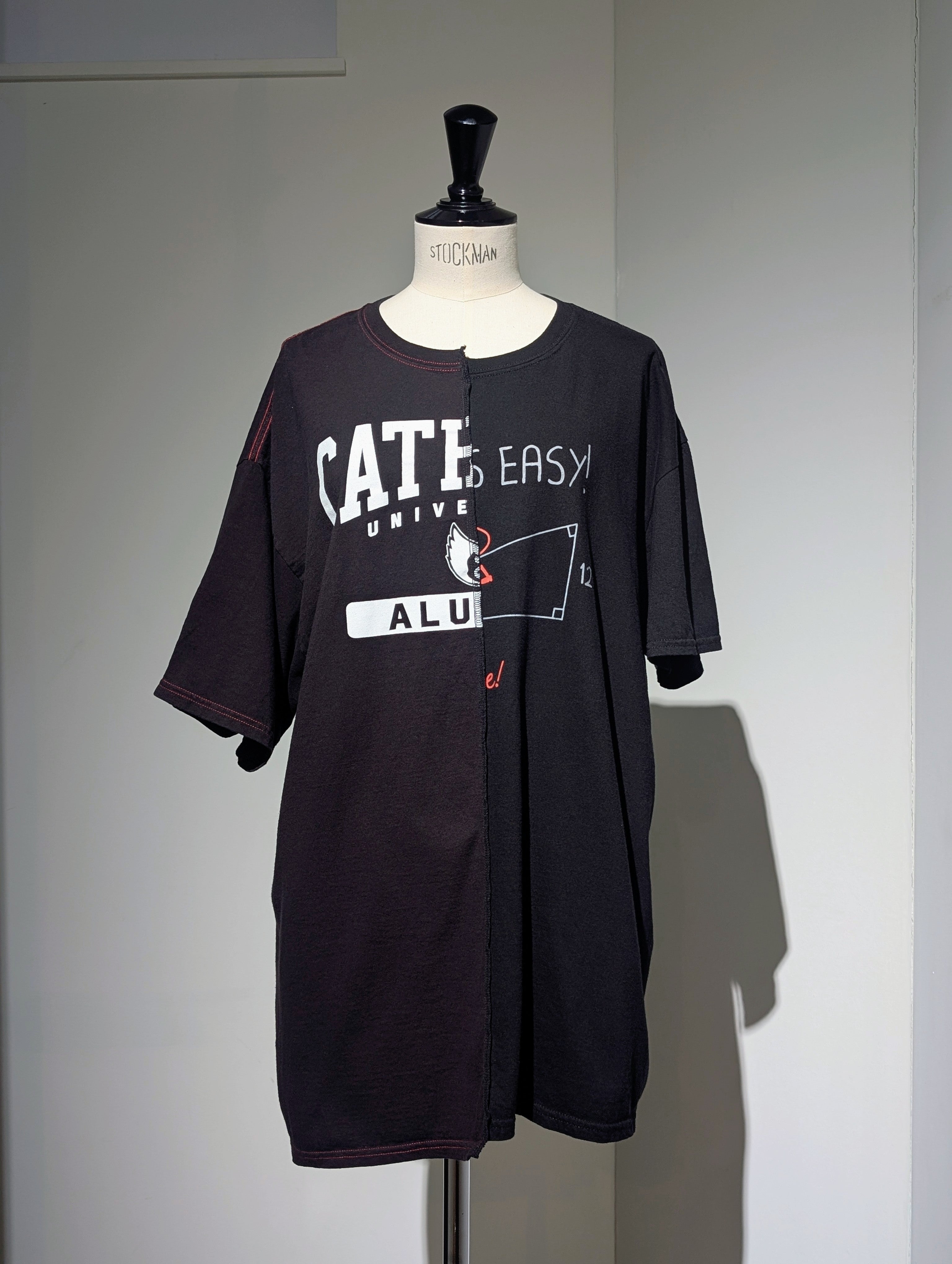 QUIITO HALF DYED LOGO TEE