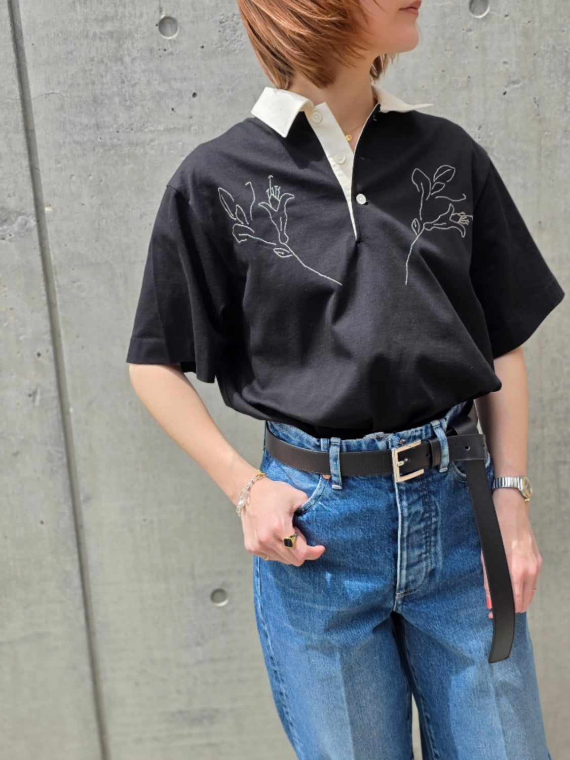 TANAKA ST-264-BKE THE POLOSHIRT　