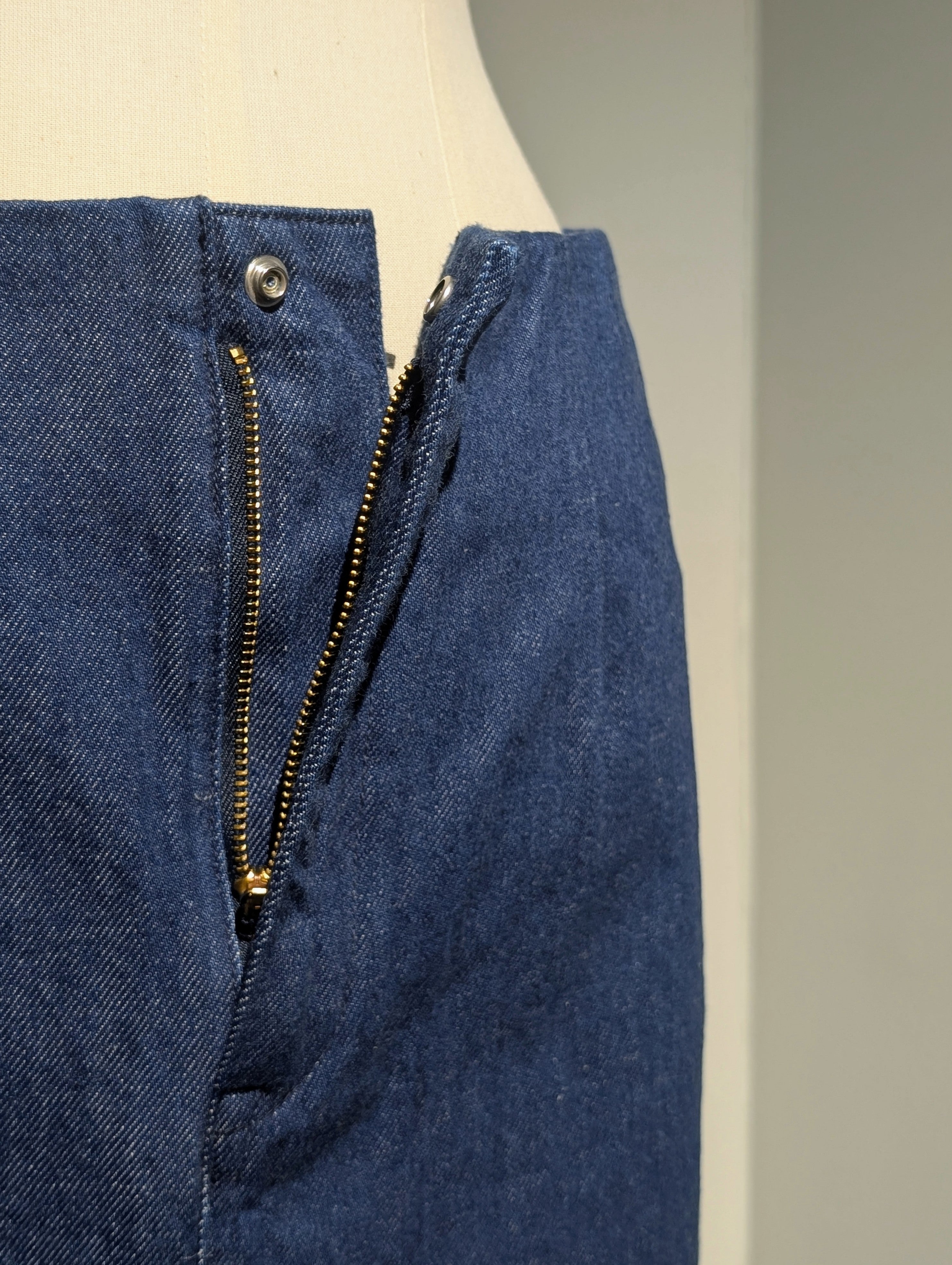 QUIITO NO DETAIL DENIM SK