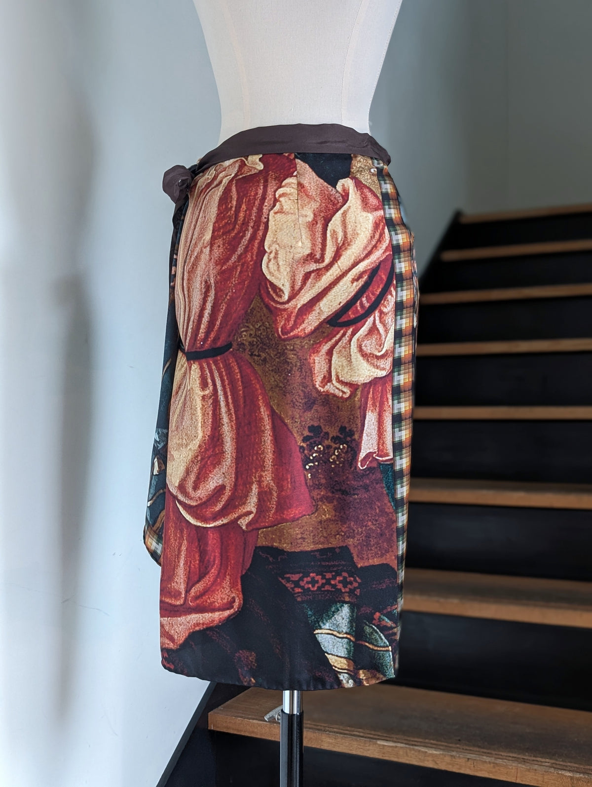 DRIES VAN NOTEN【262-010803】SCARFY 4057 W.W.SKIRT