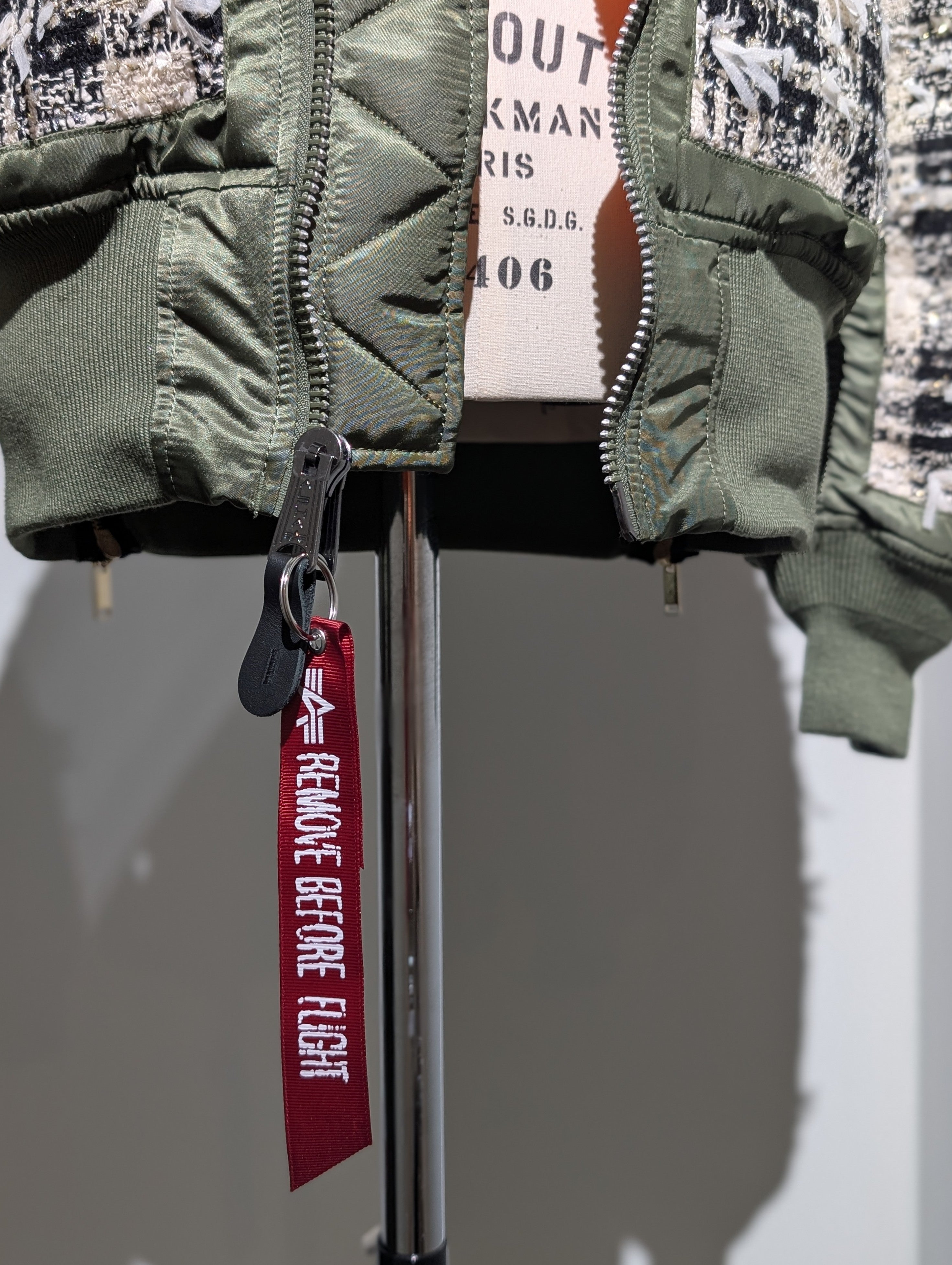 LUTZ HUELLE  PATCH BOMBER V2