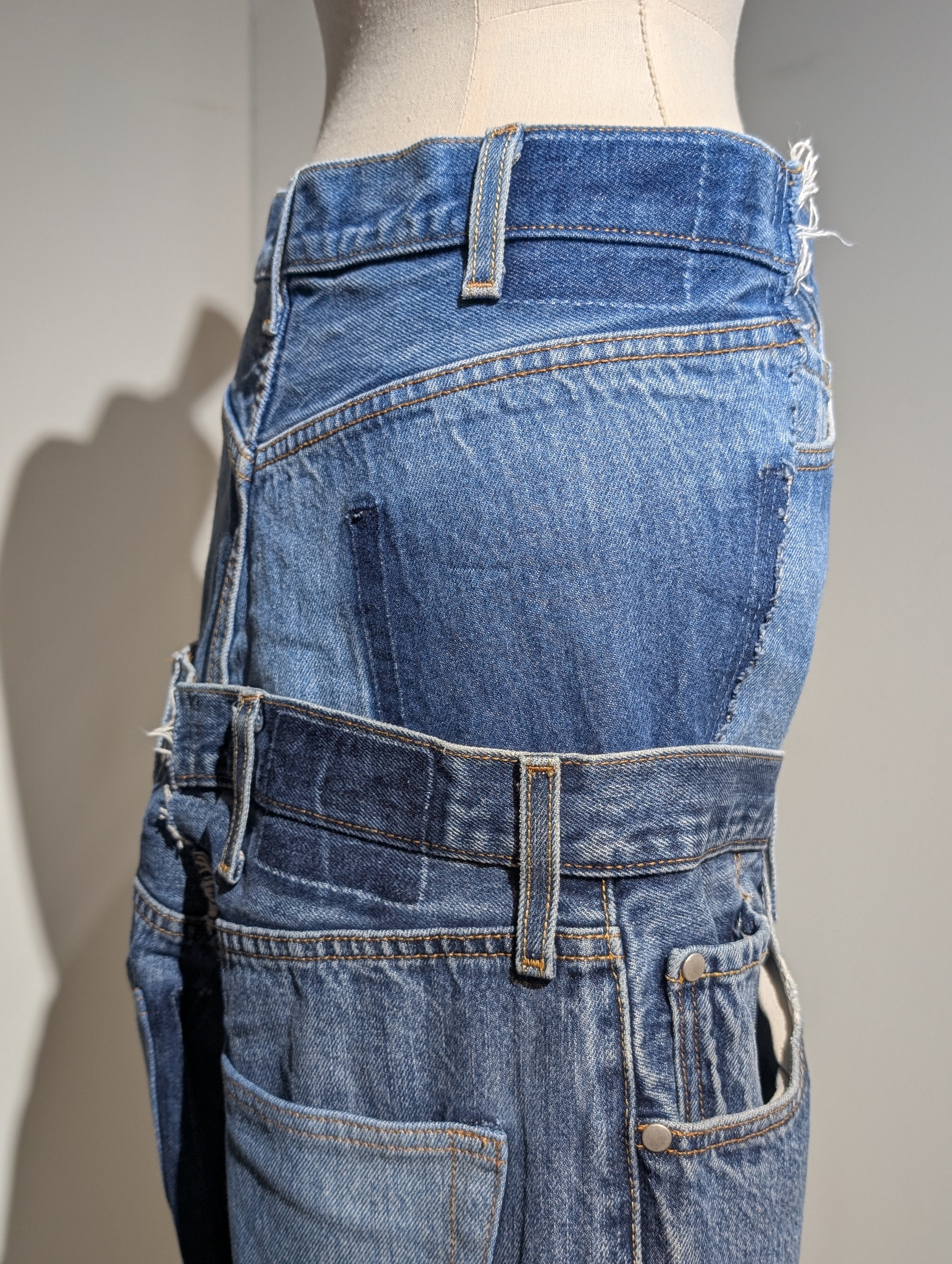 QUIITO W WAIST DENIM PT(2サイズ)