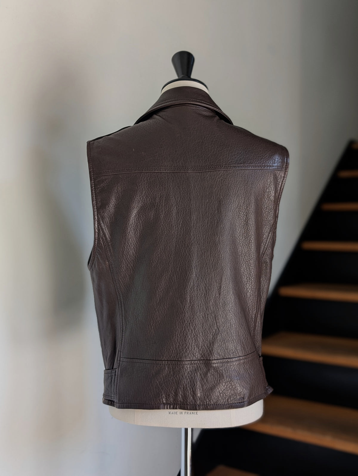 MADISONBLUE  RIDERS VEST LEATHER