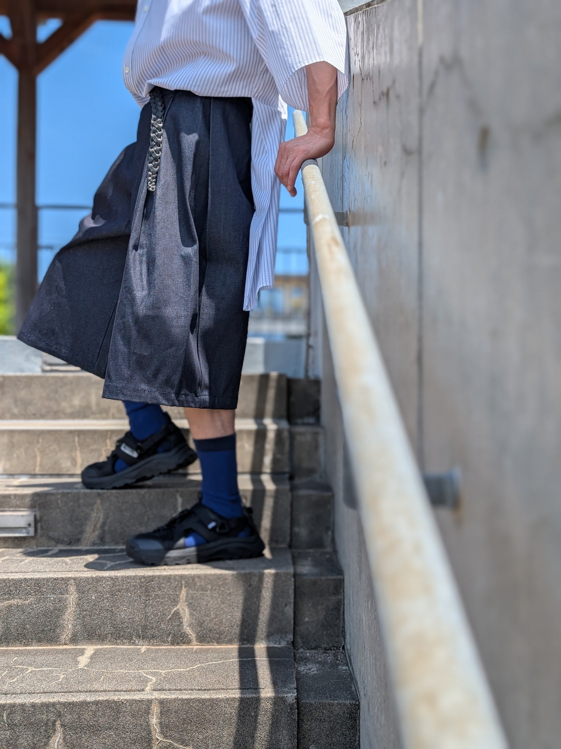 SEVENTH DENIM BERMUDA JORTS