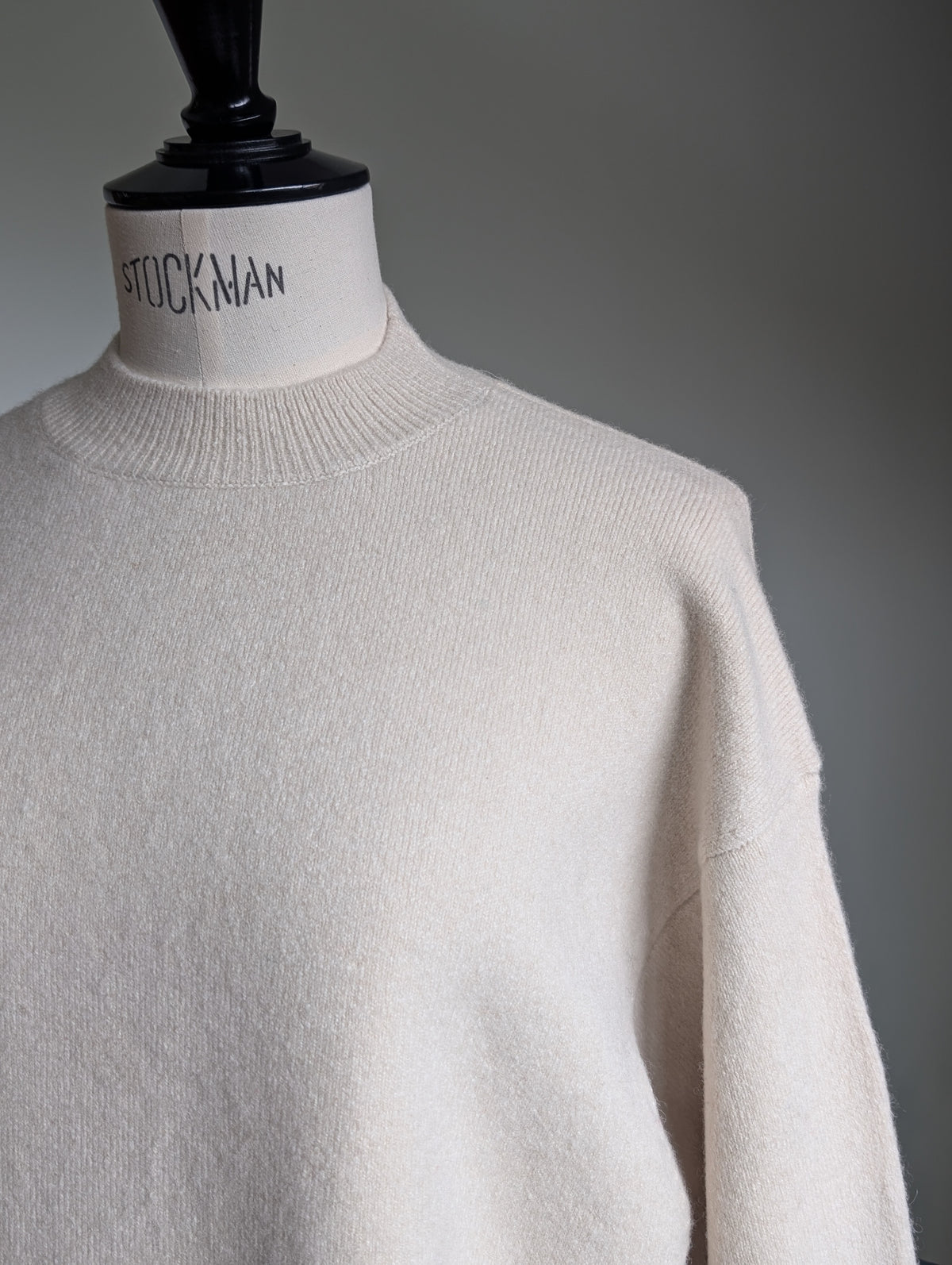 AEHRR 【001 Draping knit C/N Pullover】