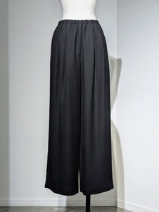 ENFOLD  RELAX ELASTIC WIDE-TROUSER