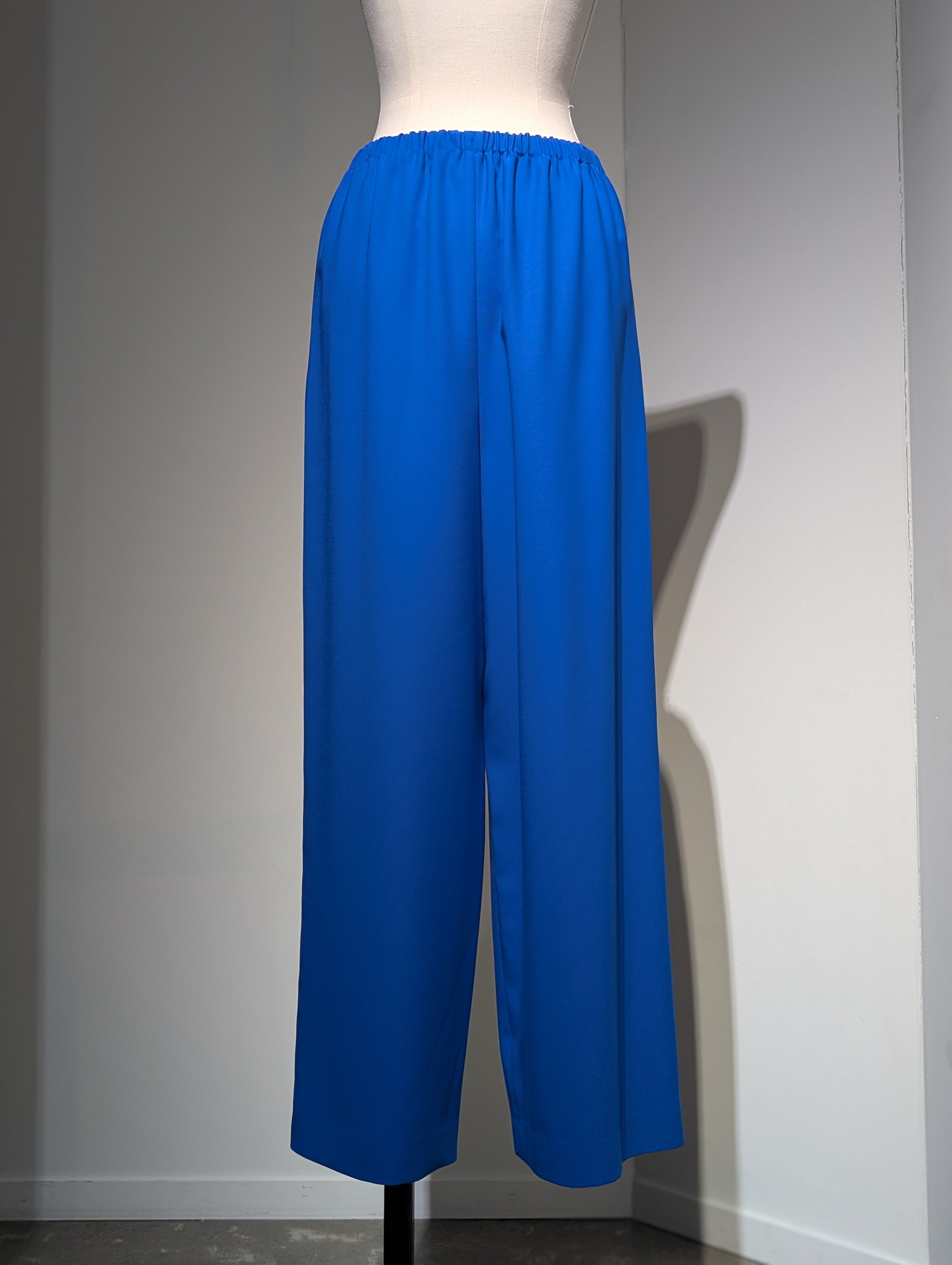 ENFOLD  RELAX ELASTIC WIDE-TROUSER