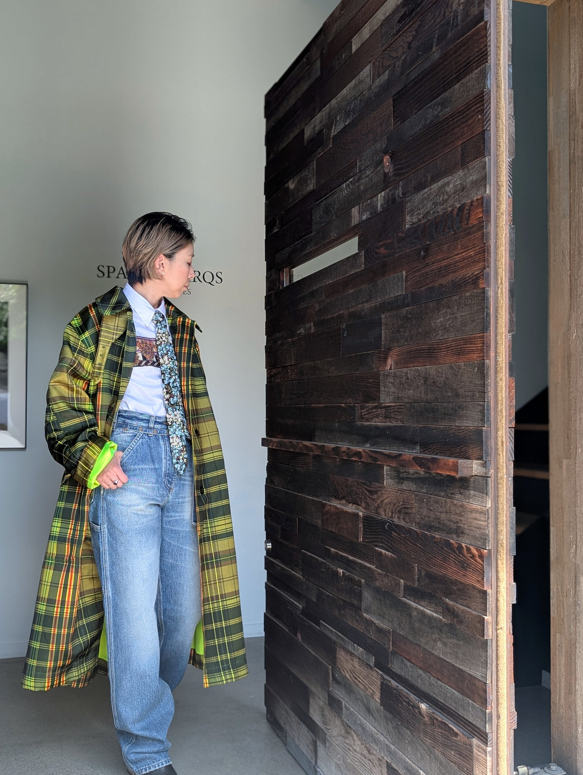 DRIES VAN NOTEN【262-010204】RAIN 4036 W.W.COAT