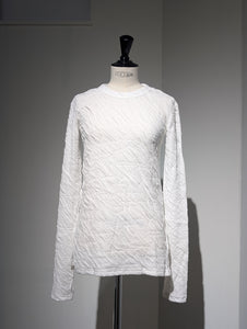 SEEALL  SAW51 TS906 (MM-005) JACQUARD U-NECK TEEレディ