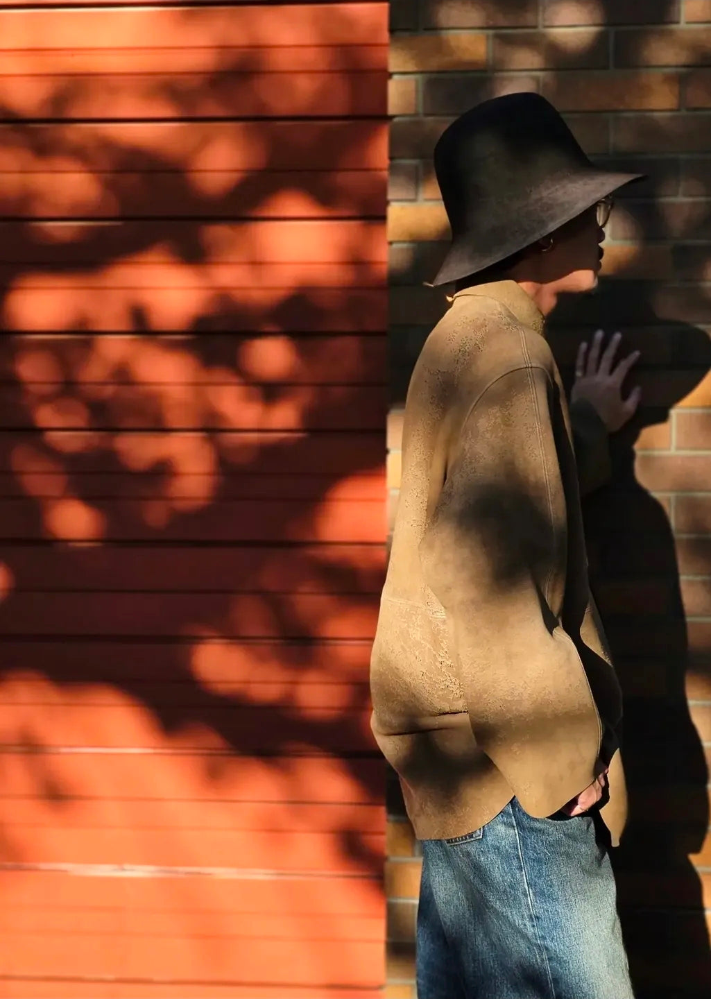 N.HOOLYWOOD 2262-SH21-044 SUEDE SHIRT