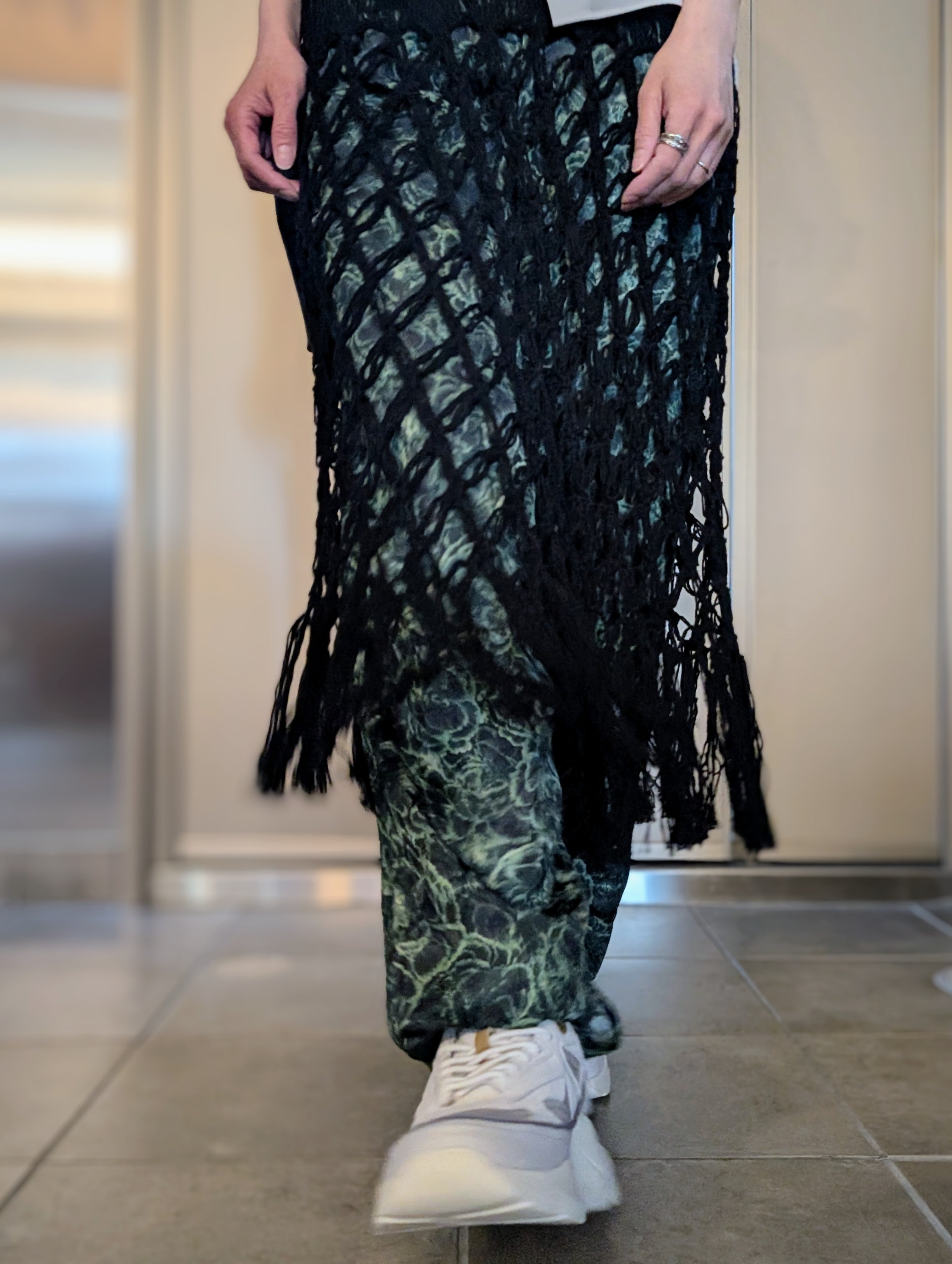 SEEALL  SAW53 KN-806 CROCHET SKIRT TRIVAL