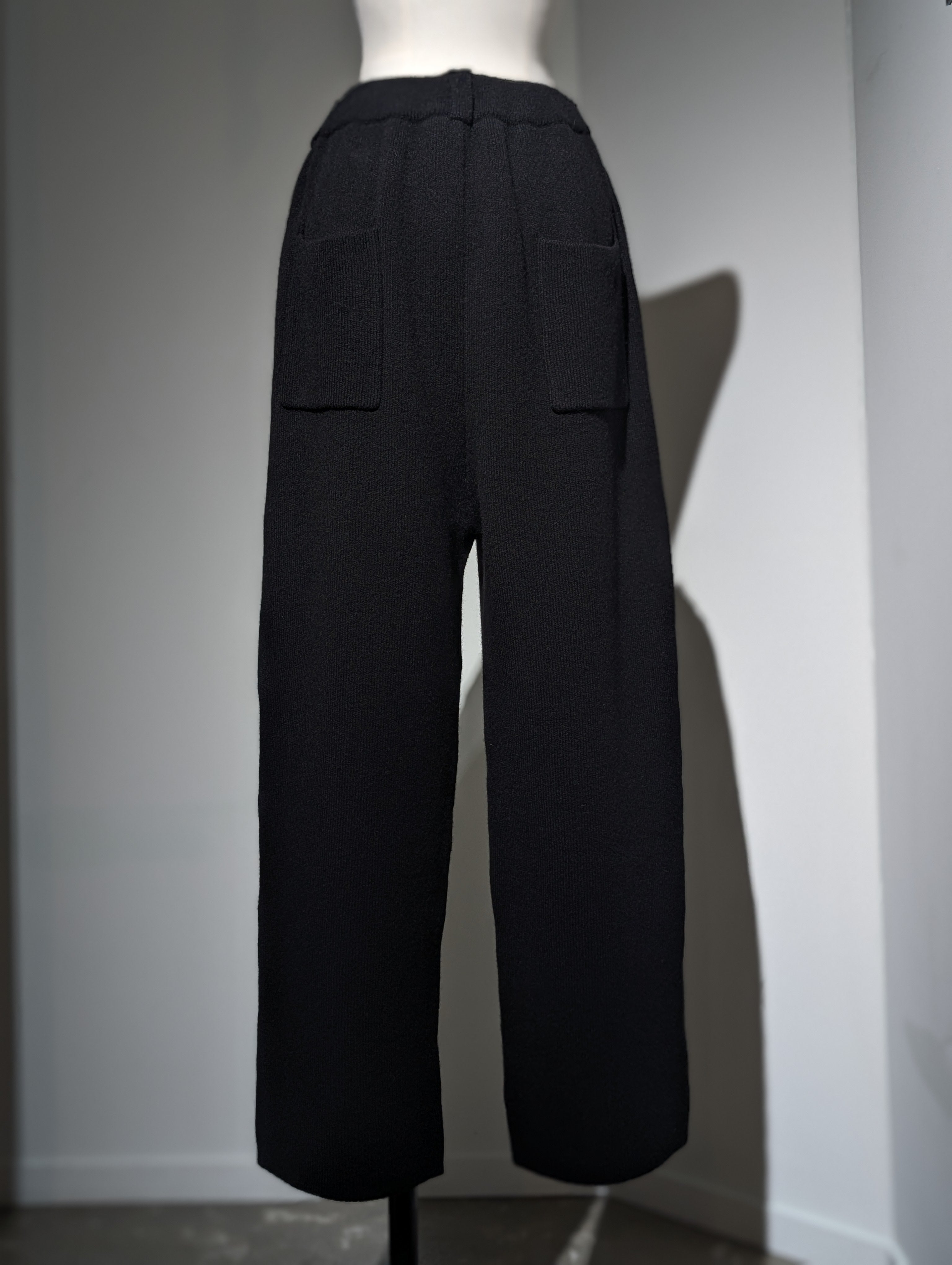 SEEALL  SAW51 KJ606S (YAK SMOOTH) KNIT ESSENTIAL PANTS
