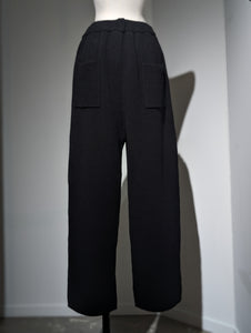 SEEALL  SAW51 KJ606S (YAK SMOOTH) KNIT ESSENTIAL PANTS
