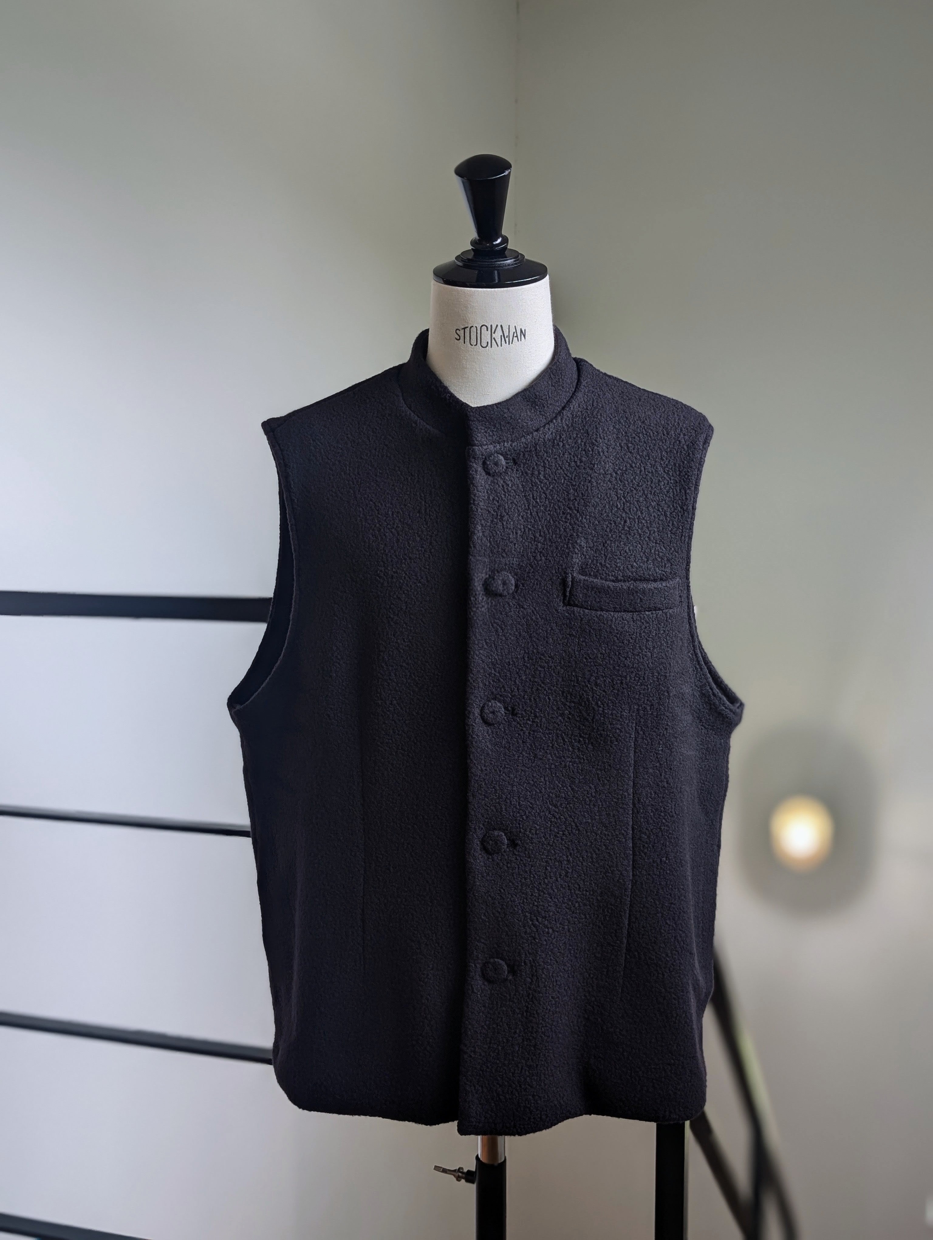 SEEALL  SAU61 GL981(MM-002) STAND COLLAR GILET