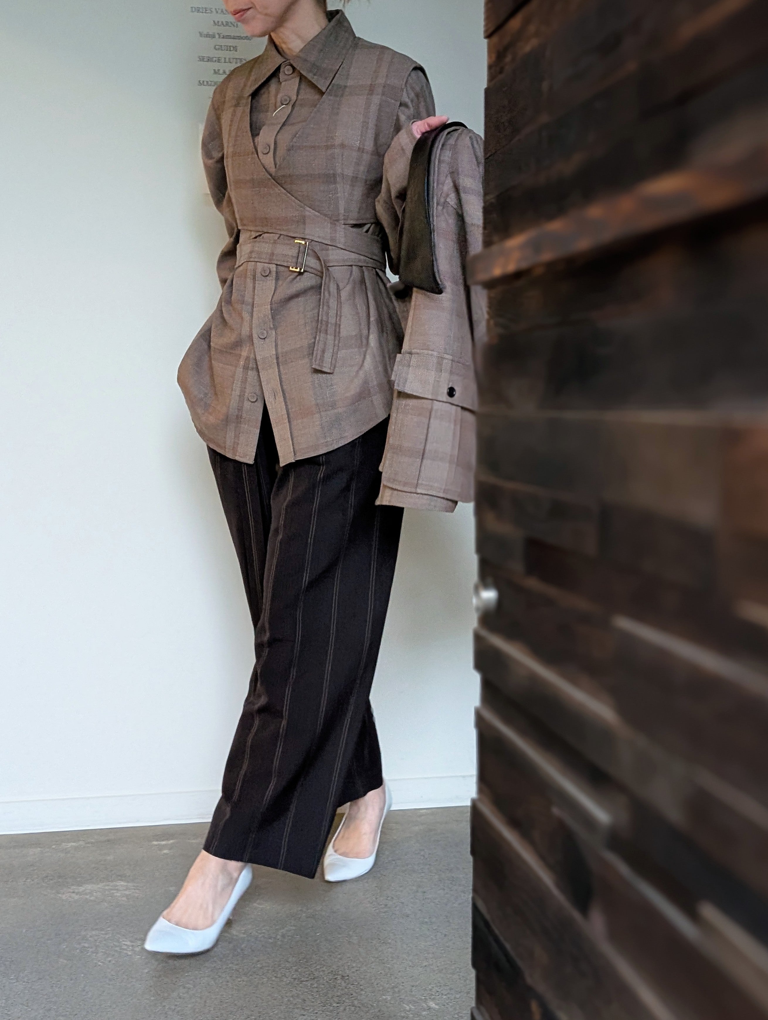 SEEALL SAW63 TP102 (MK-002) BELTED WAIST COAT