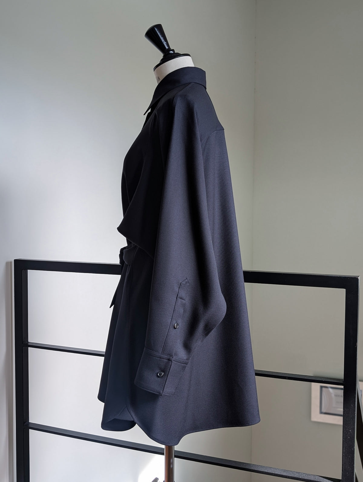 AEHRR 【087 Draping York Raglan Sleeve Shirt】